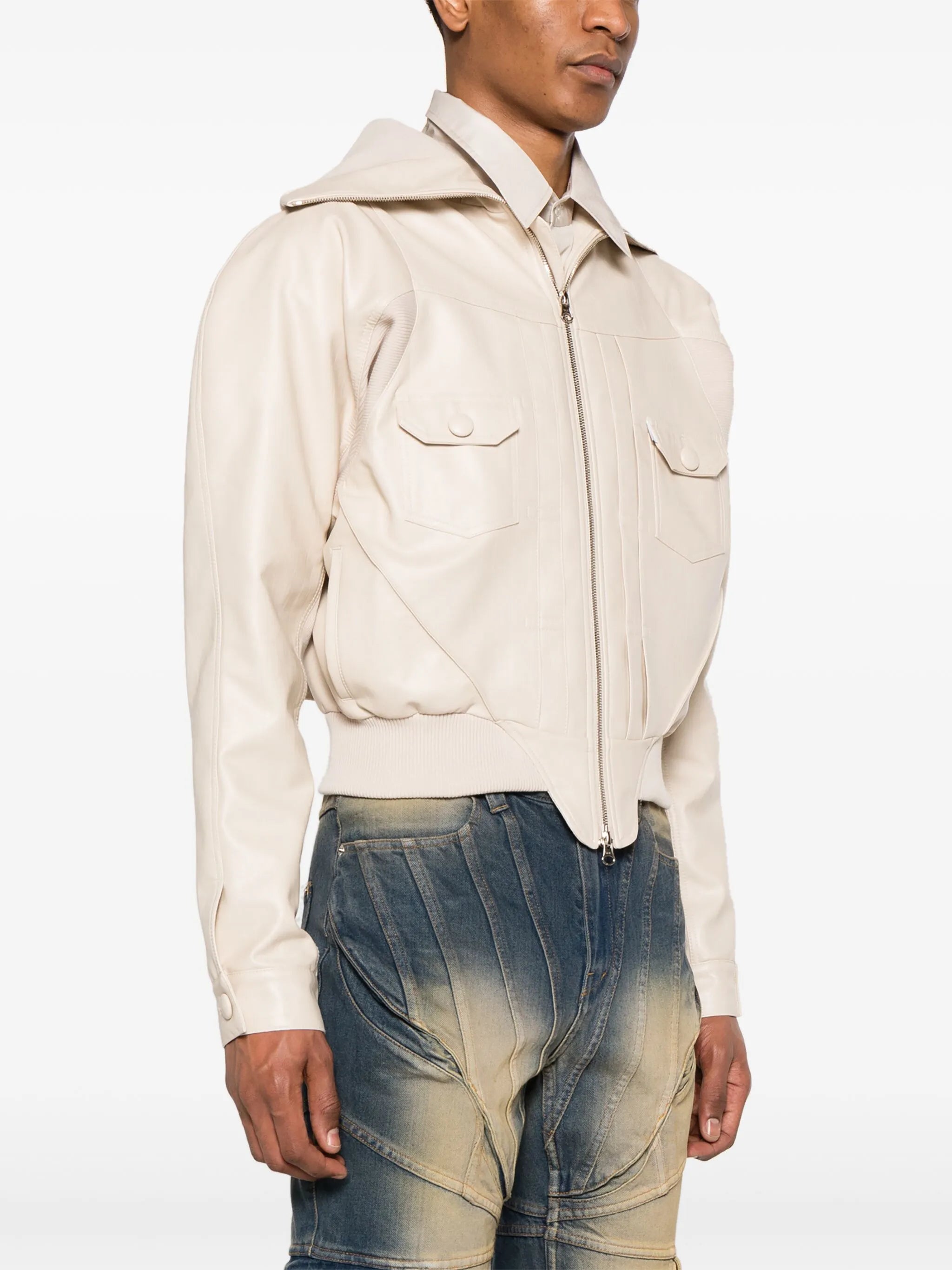 Pourpoint bomber jacket
