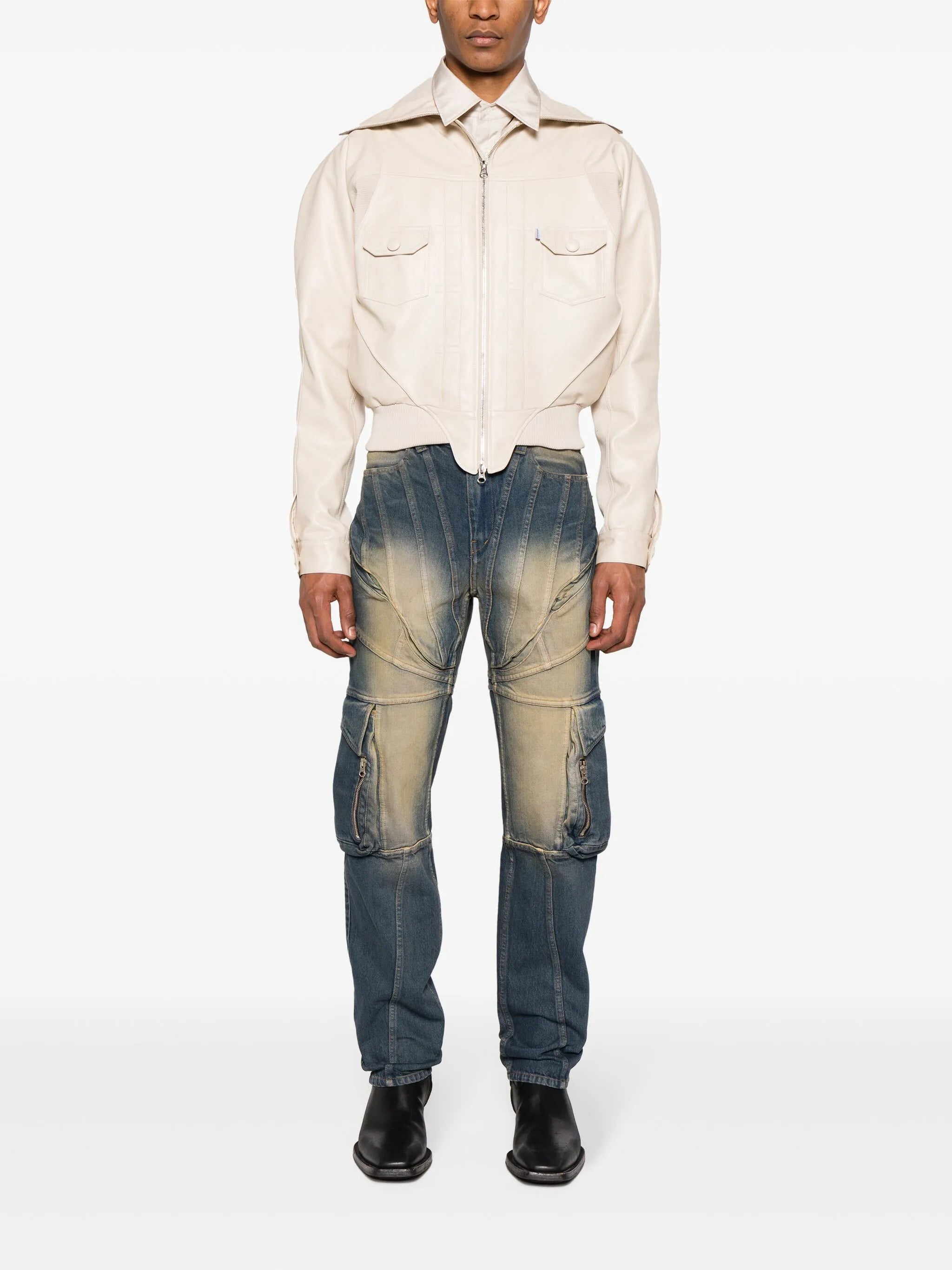 Pourpoint bomber jacket