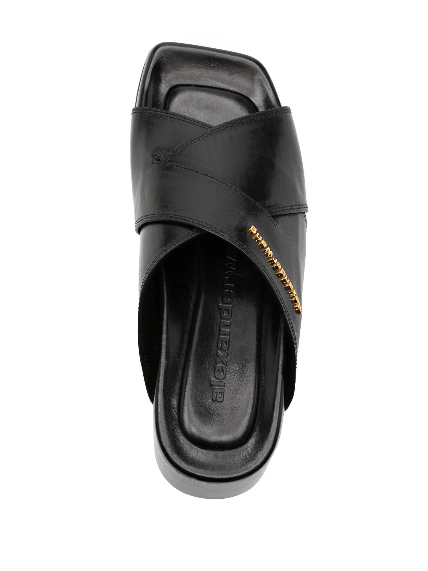 Float 70mm platform leather sandals