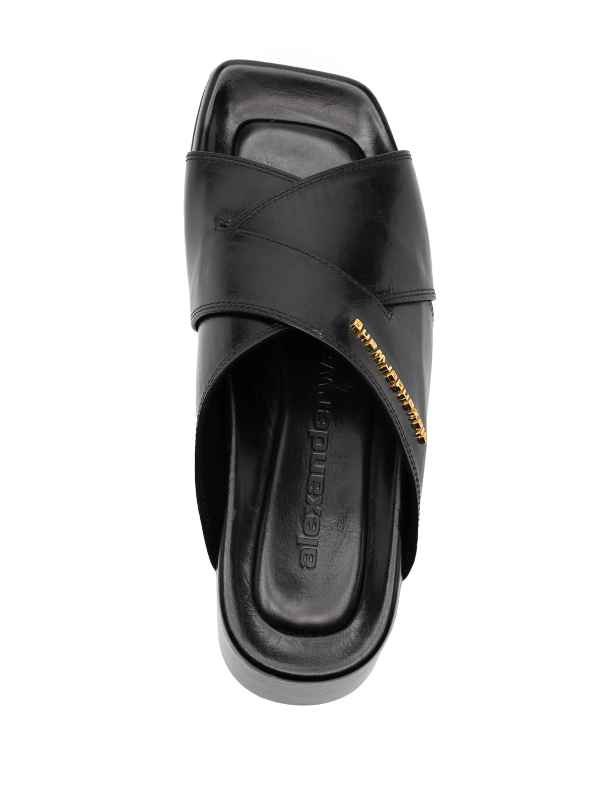 Float 70mm platform leather sandals