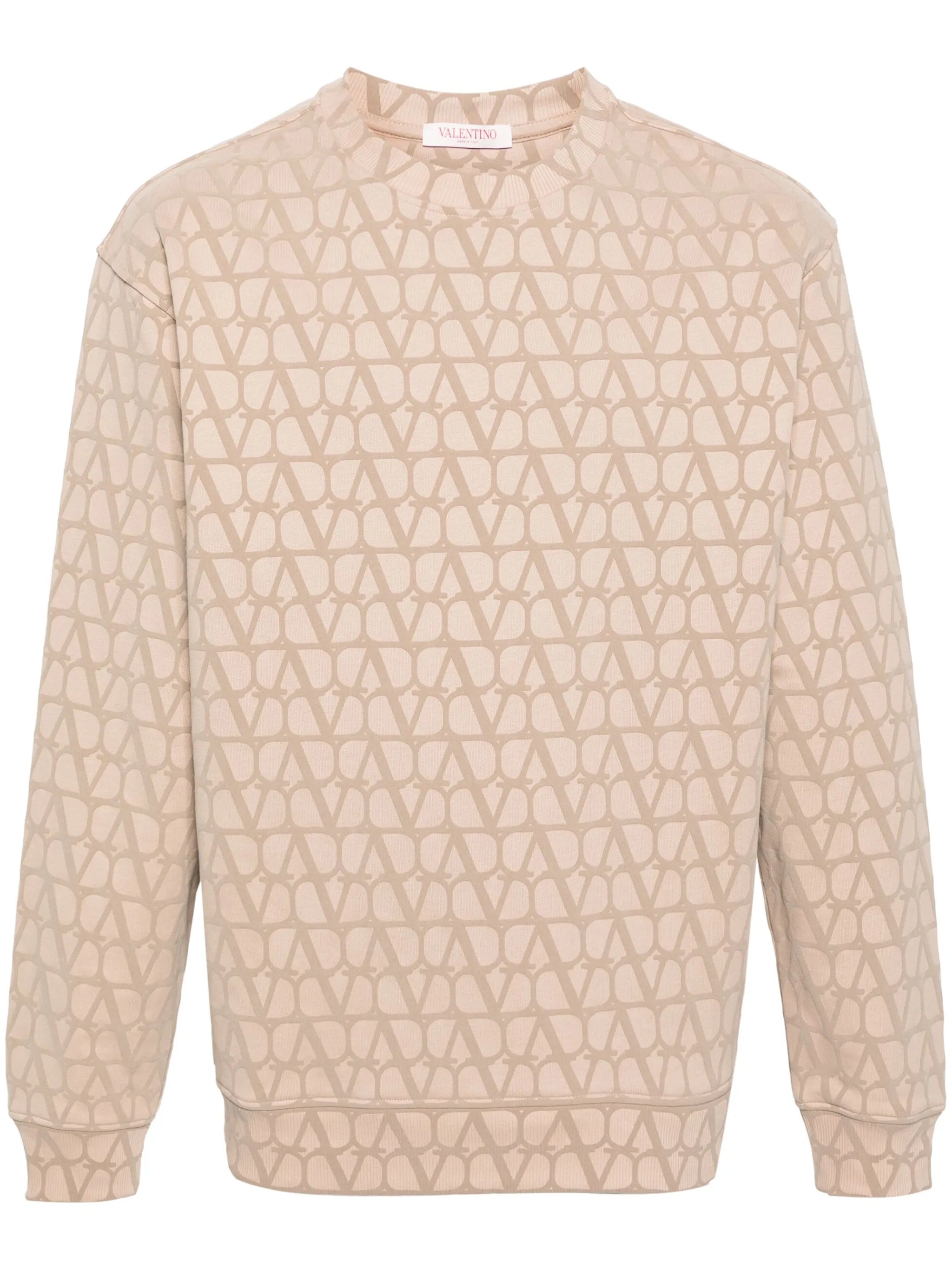 Toile Iconographe-print cotton sweatshirt