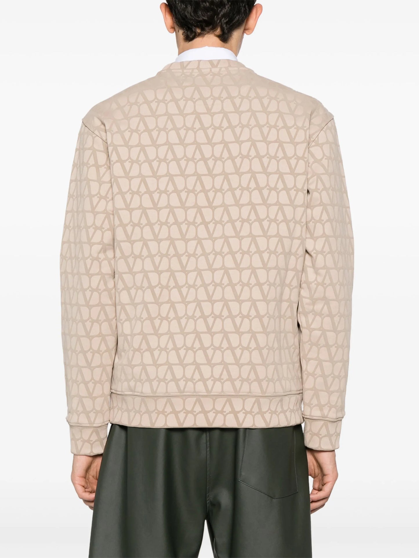 Toile Iconographe-print cotton sweatshirt