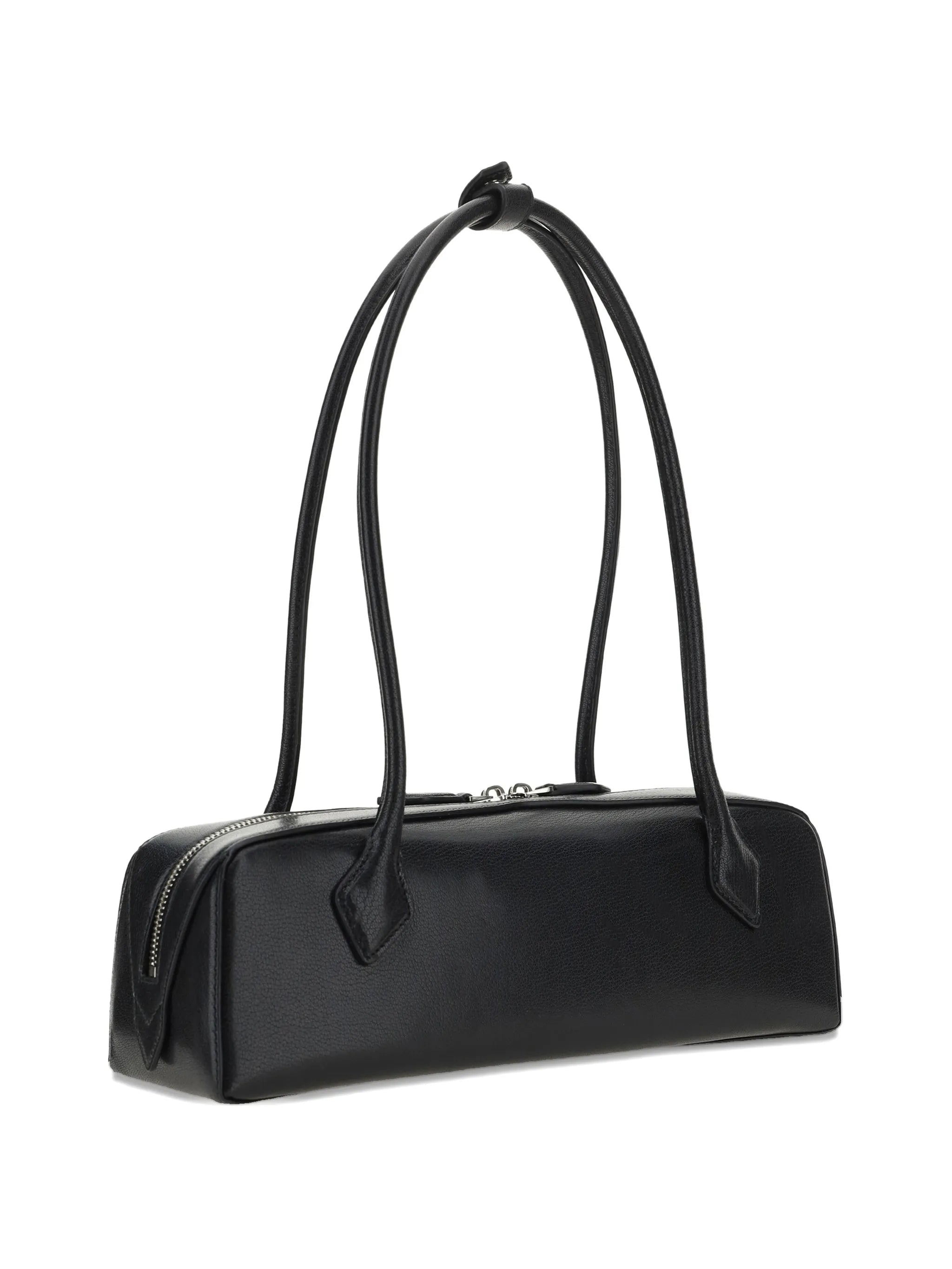 medium Le Teckel leather east-west bag