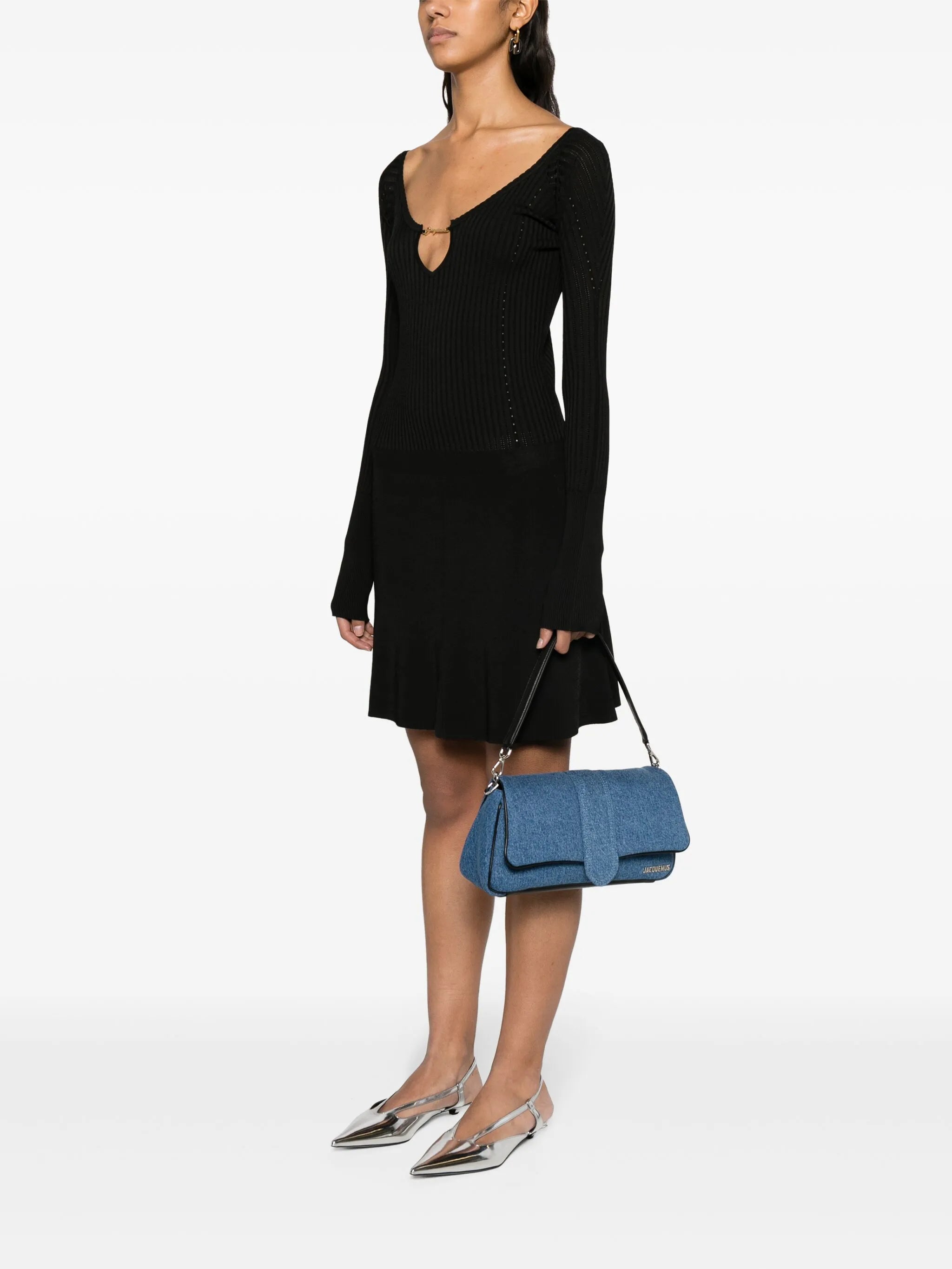 La Mini Robe Pralu flared minidress
