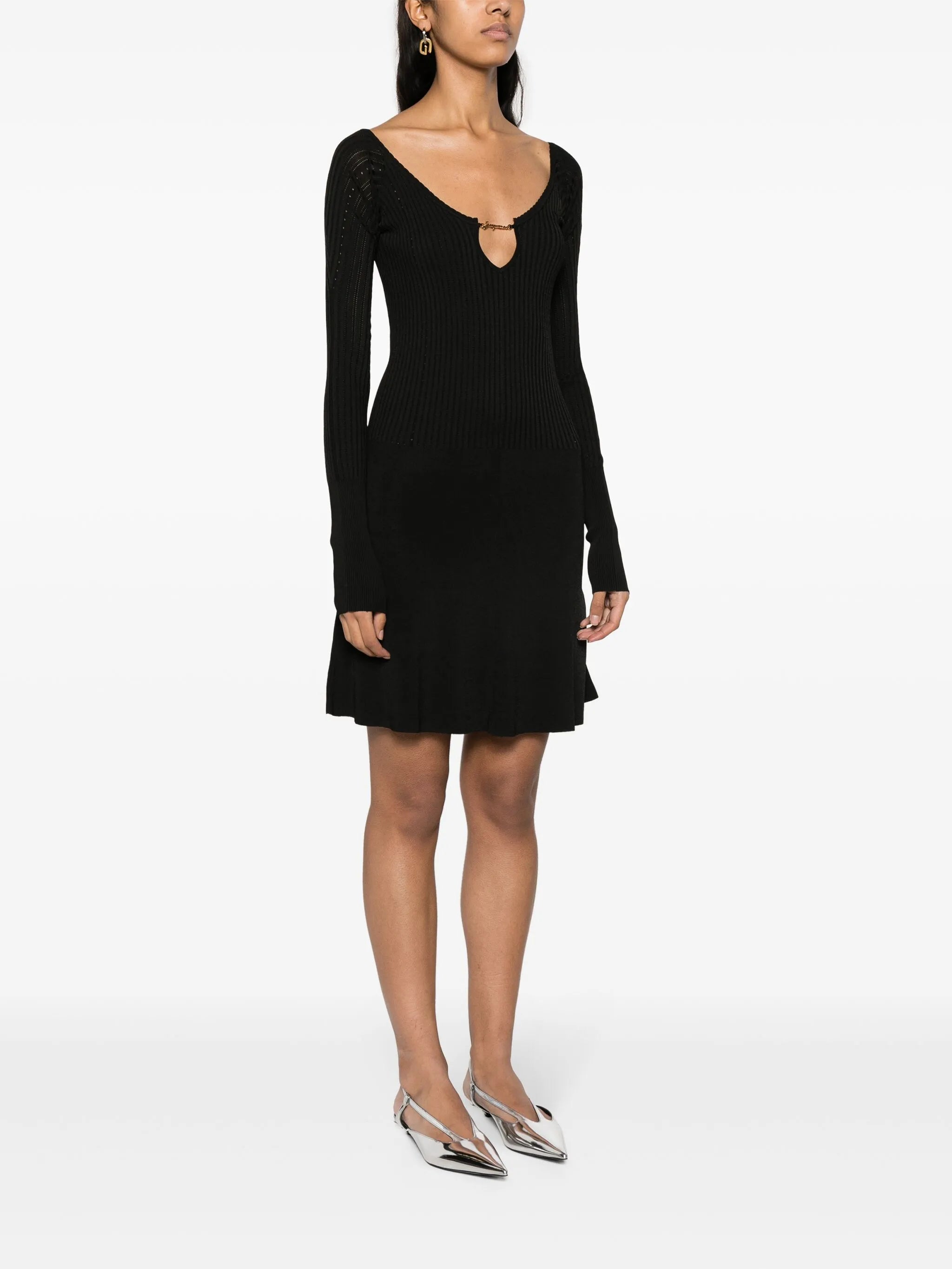 La Mini Robe Pralu flared minidress