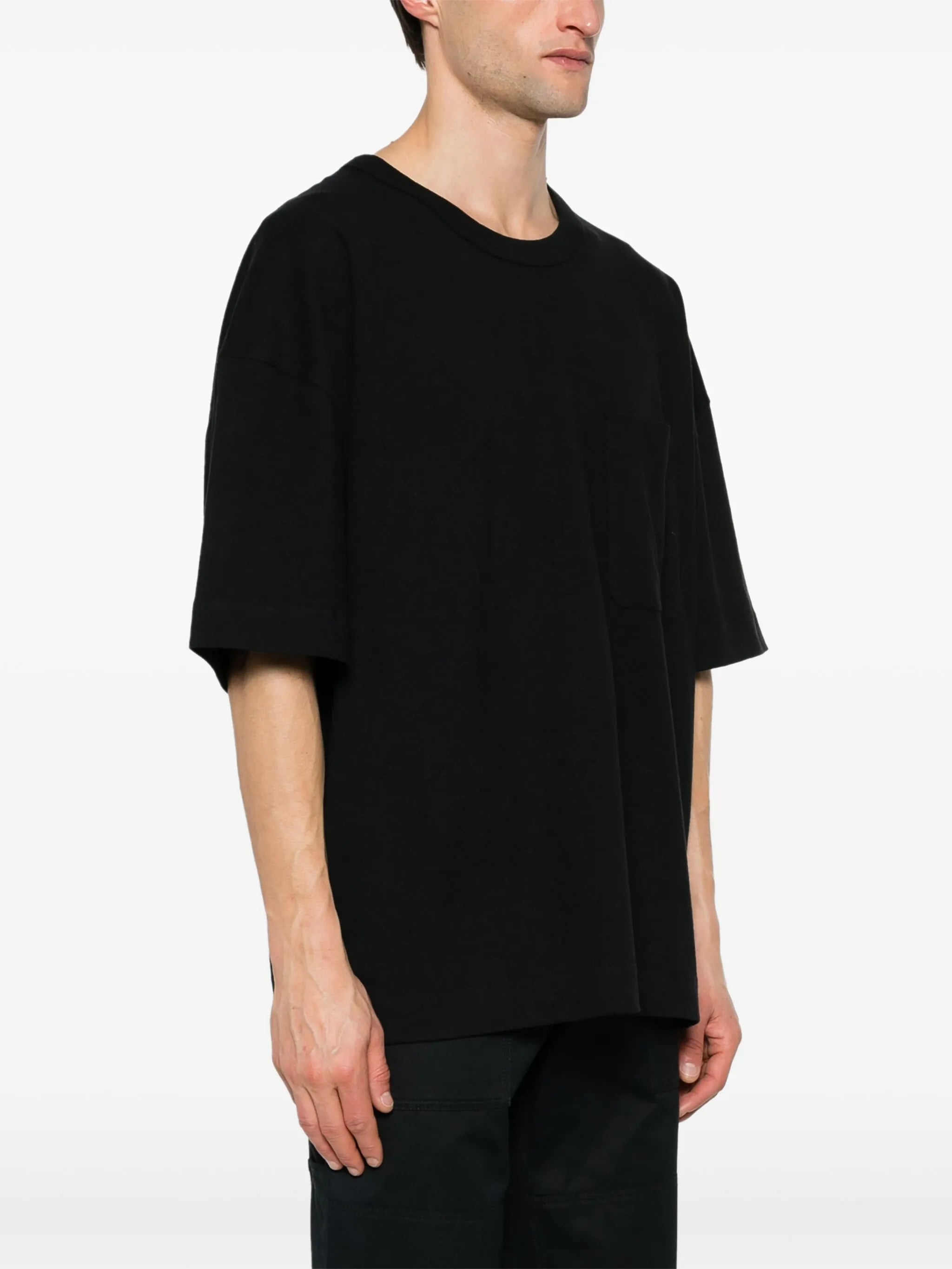 chest patch-pocket T-shirt