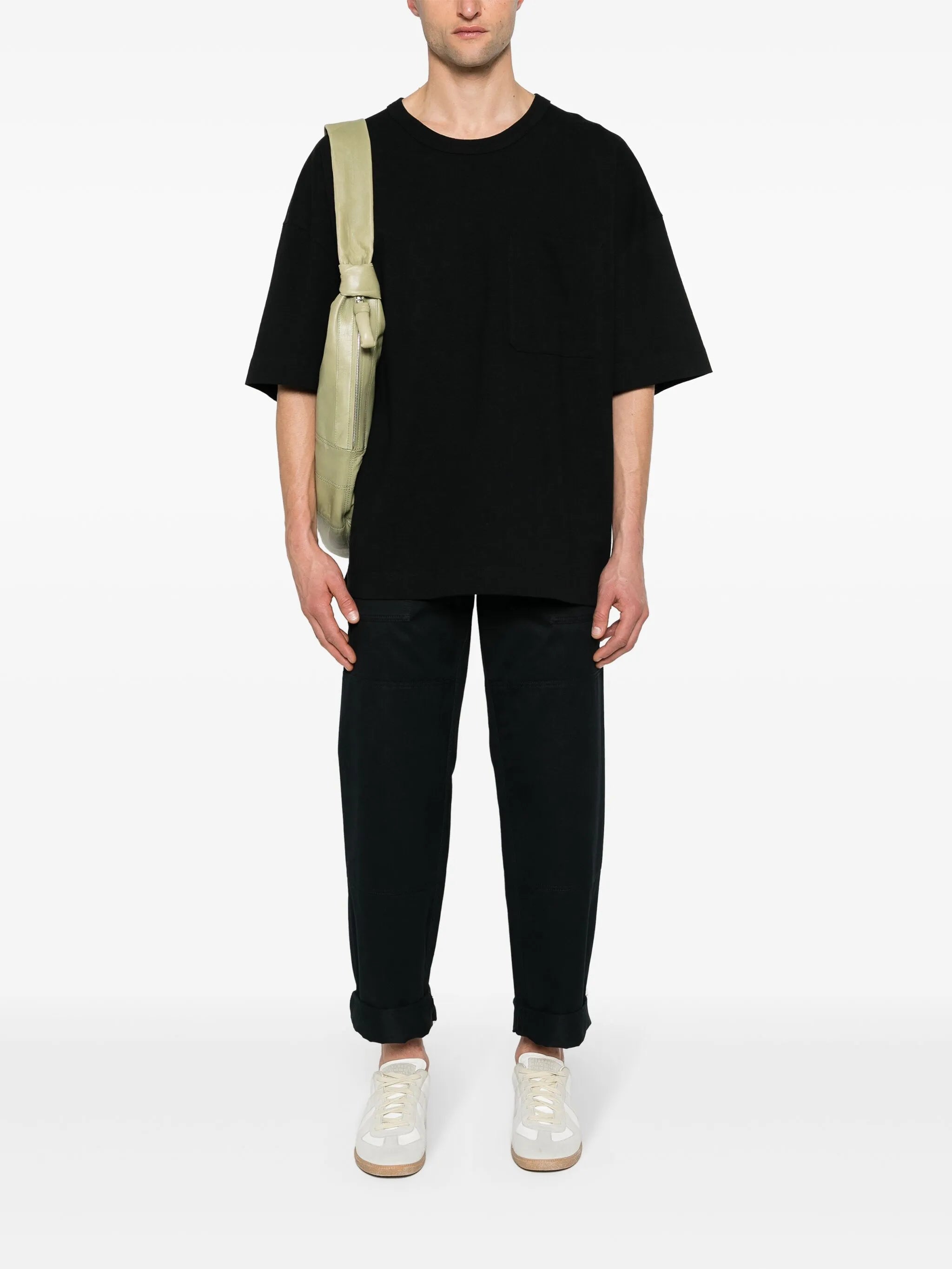 chest patch-pocket T-shirt