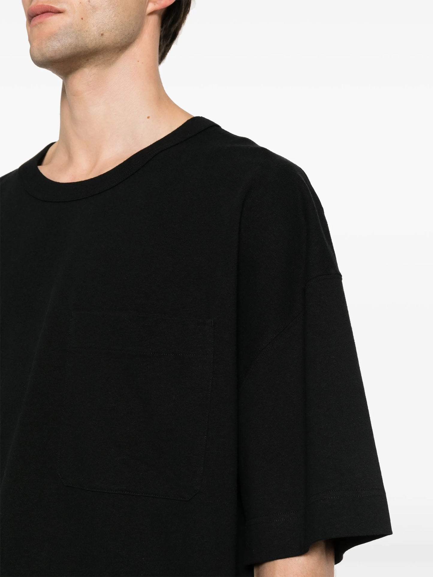 chest patch-pocket T-shirt