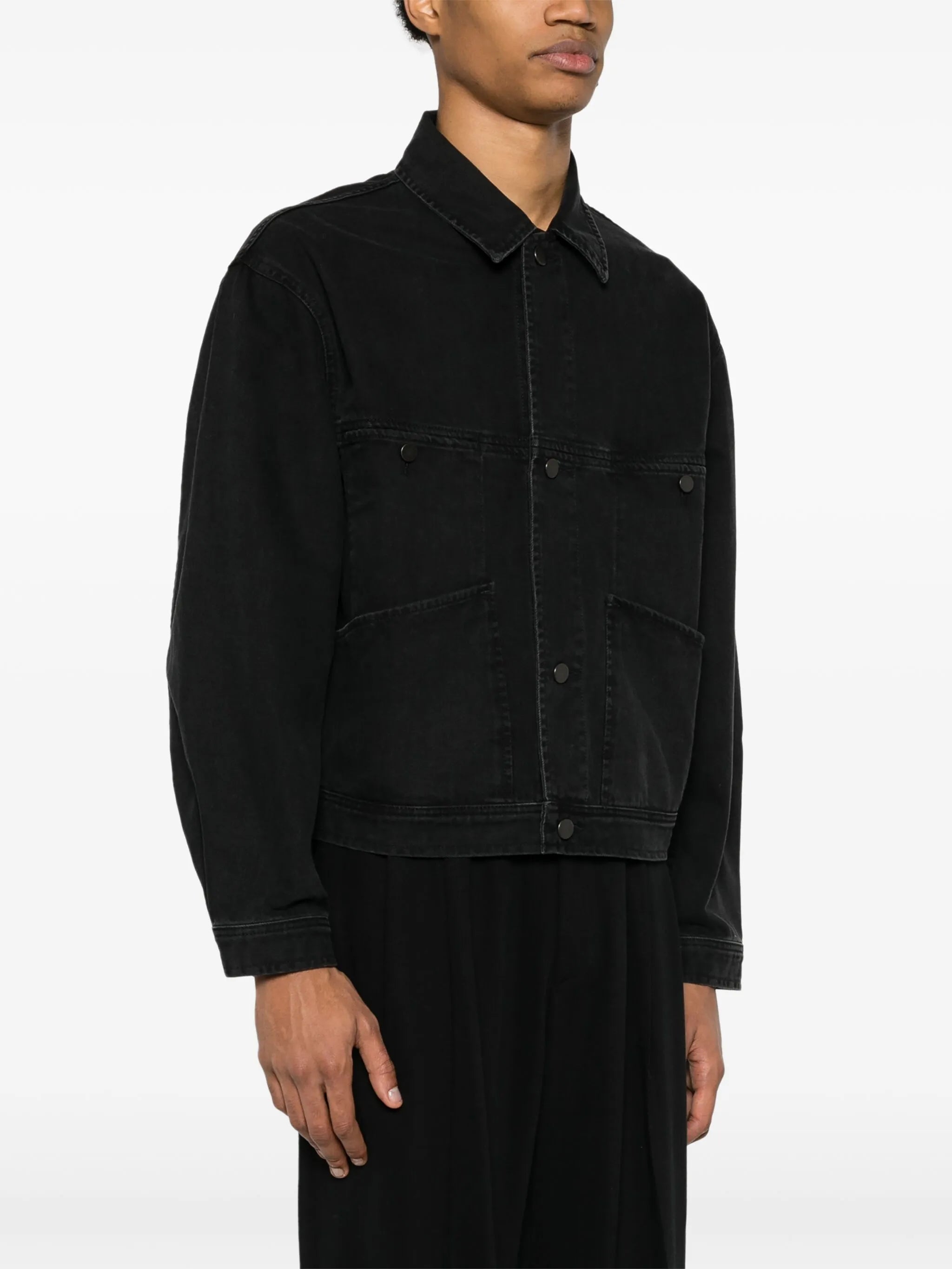 4 Pockets Blouson denim jacket