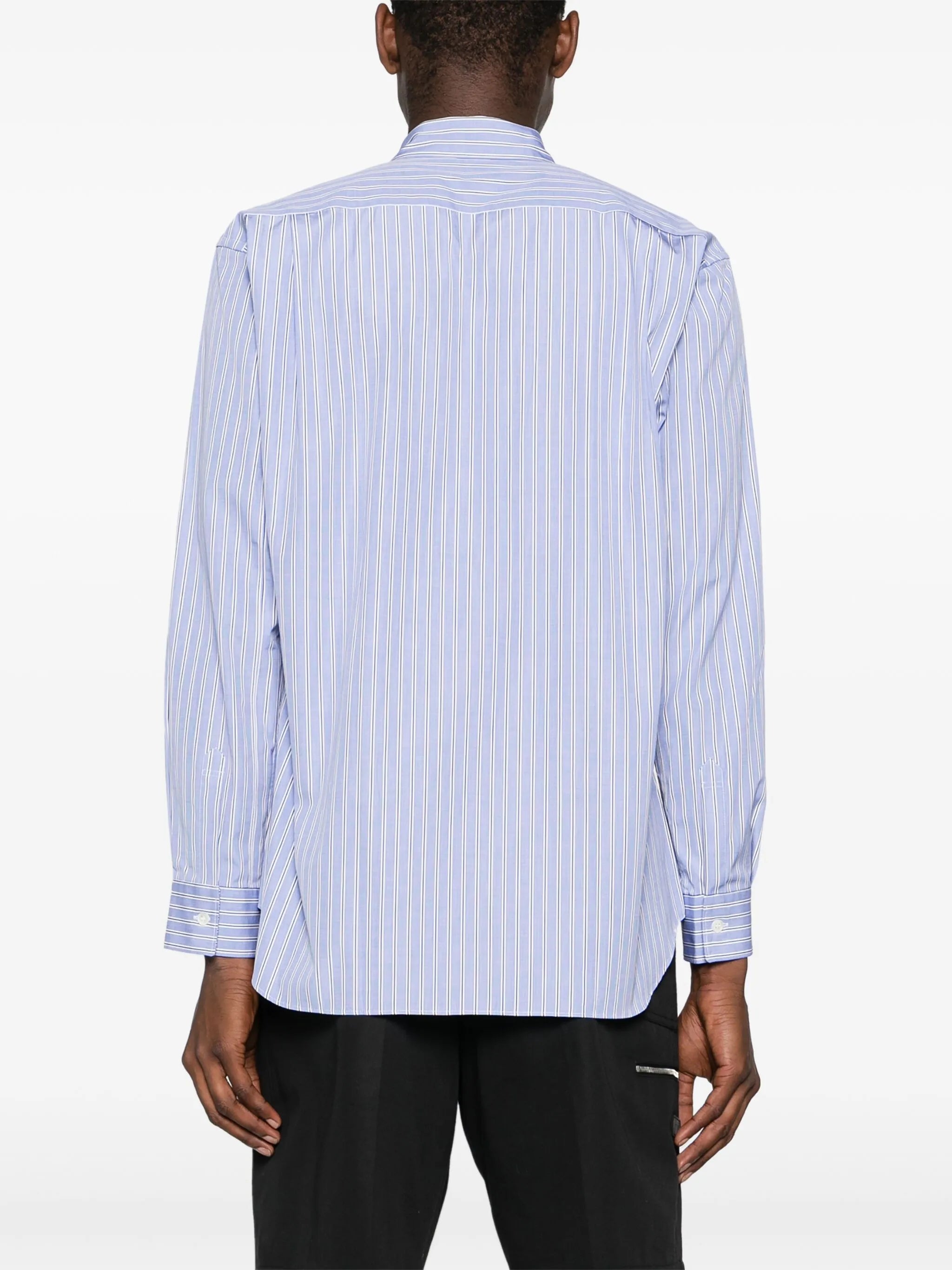 striped cotton shirt