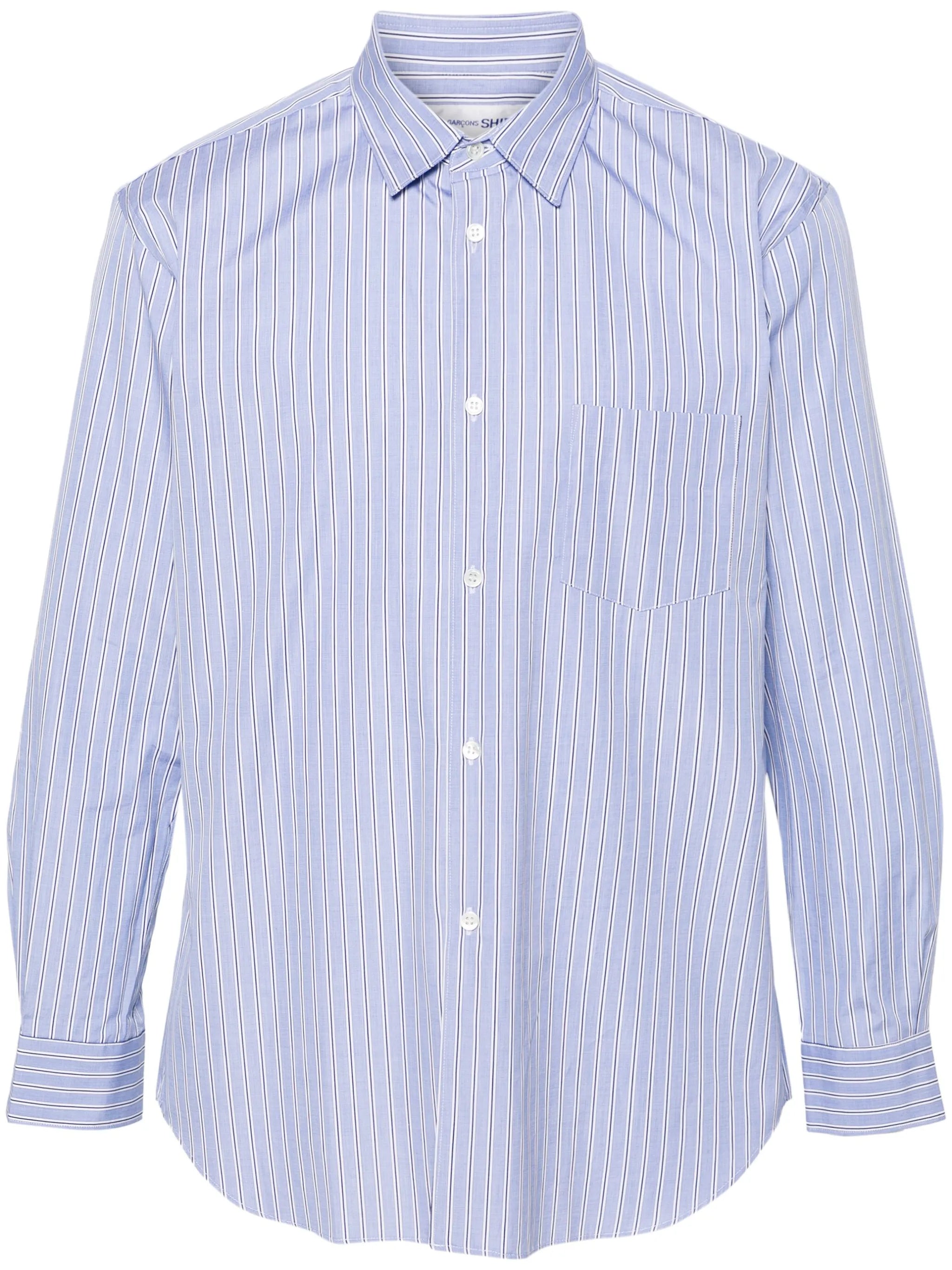 striped cotton shirt