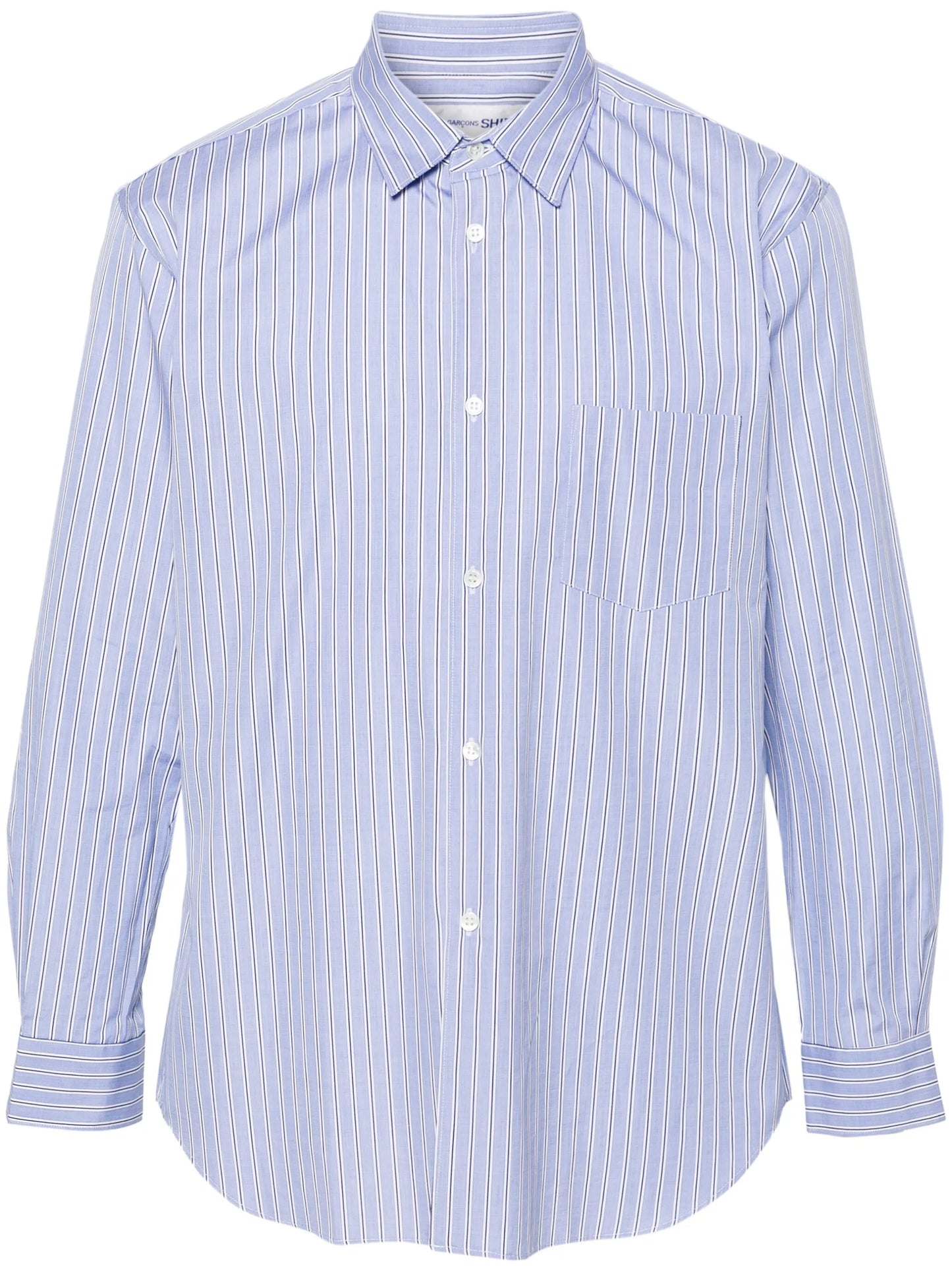 striped cotton shirt