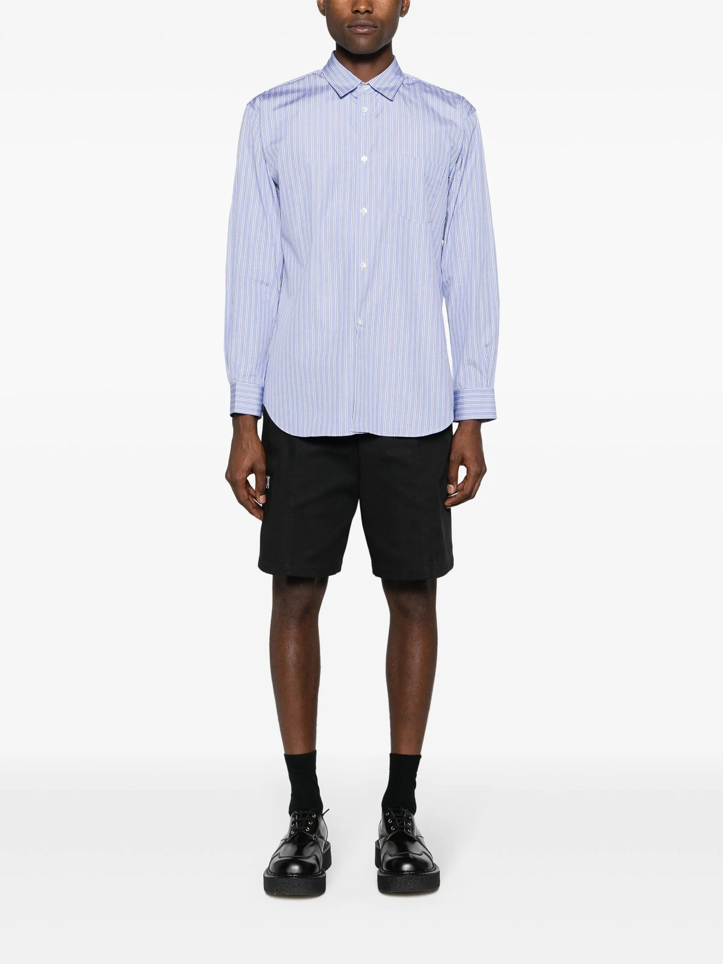 striped cotton shirt