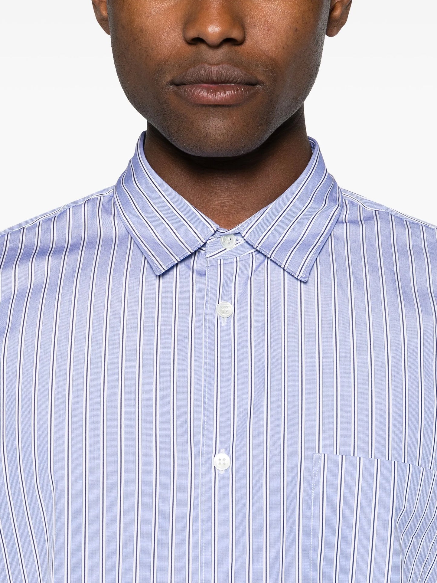 striped cotton shirt