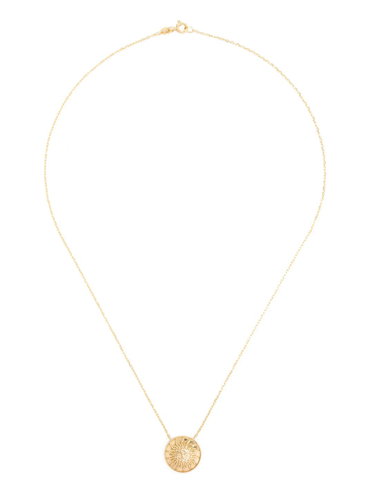 18kt yellow gold Shams necklace