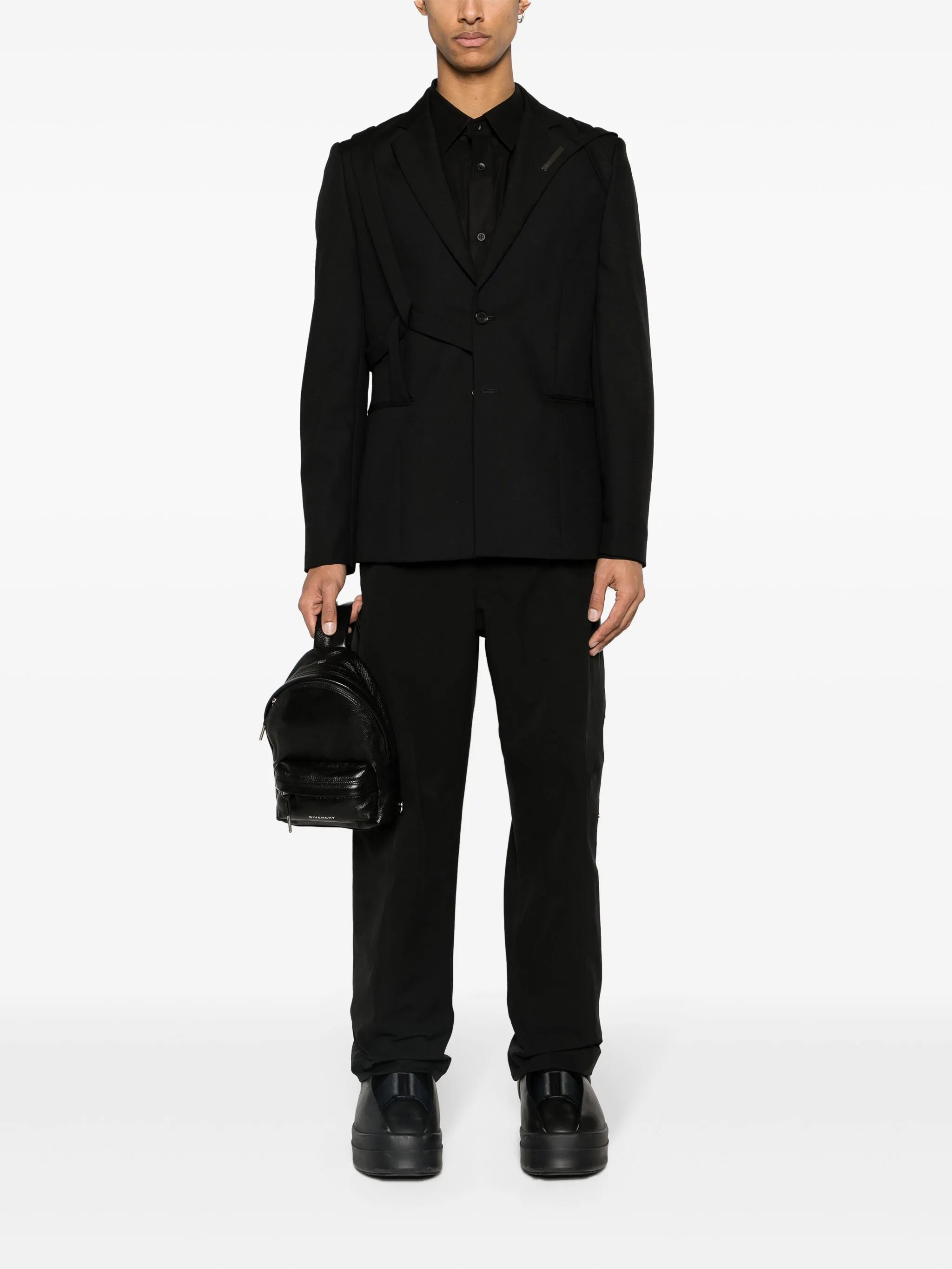 Equilibrium single-breasted blazer