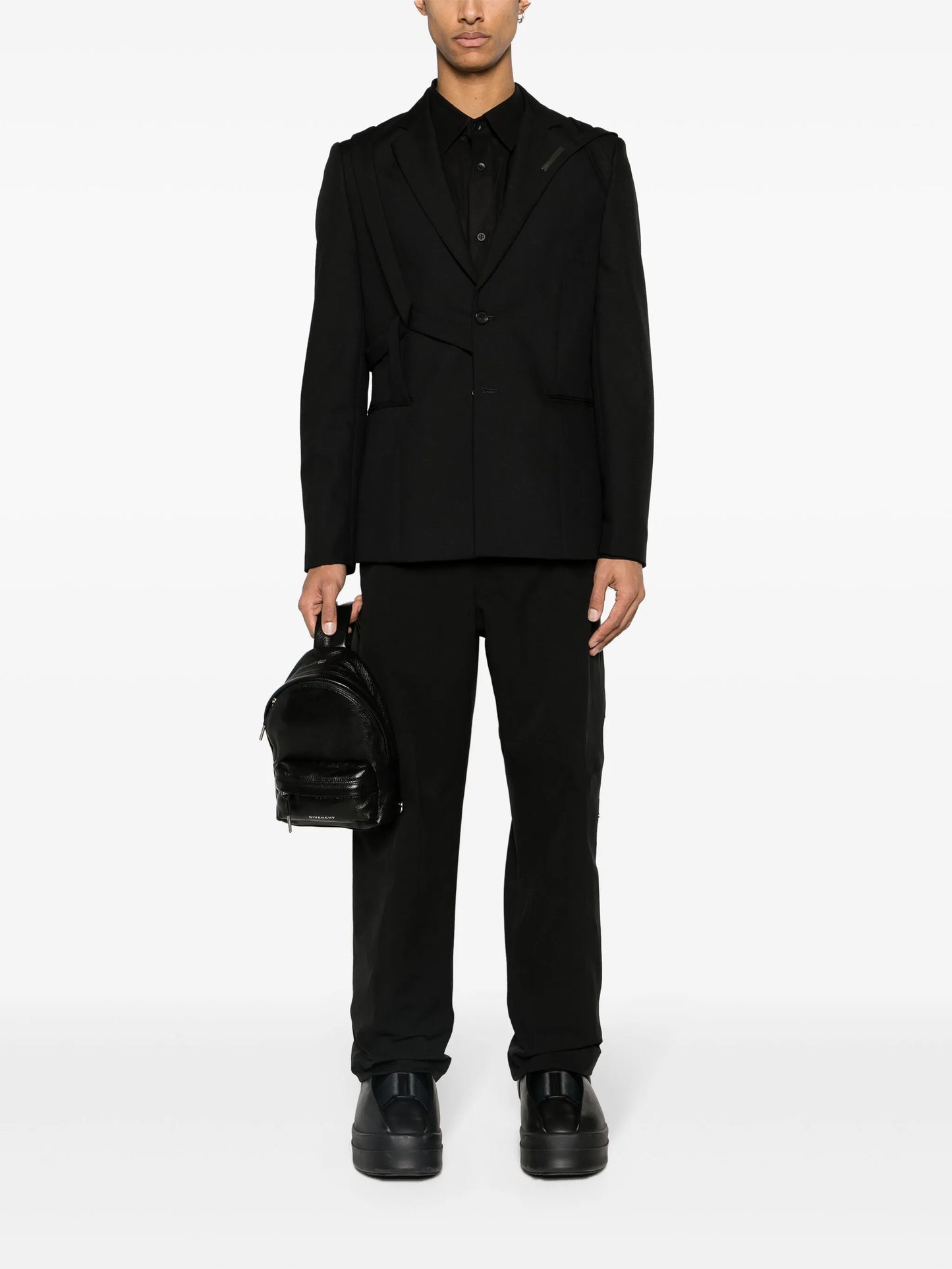 Equilibrium single-breasted blazer