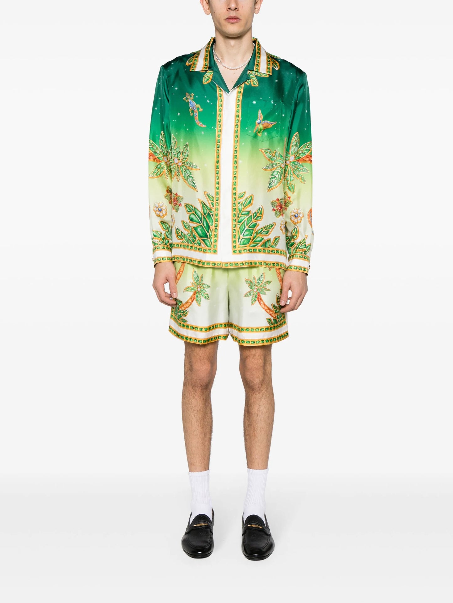Joyaux D'Afrique silk shirt