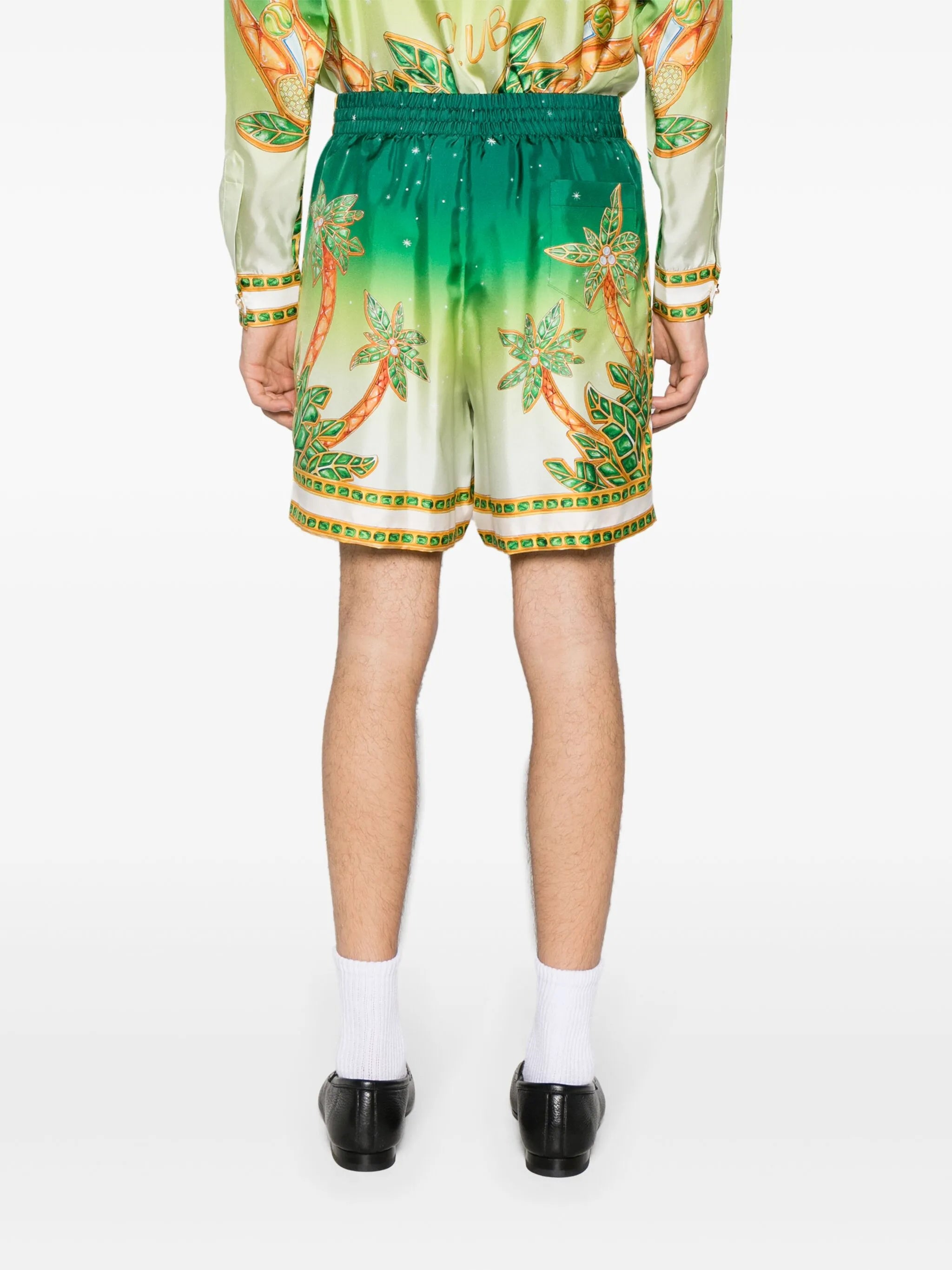 Joyaux D'Afrique silk shorts