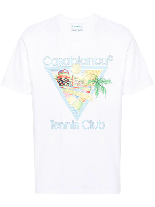 Afro Cubism Tennis Club cotton T-shirt