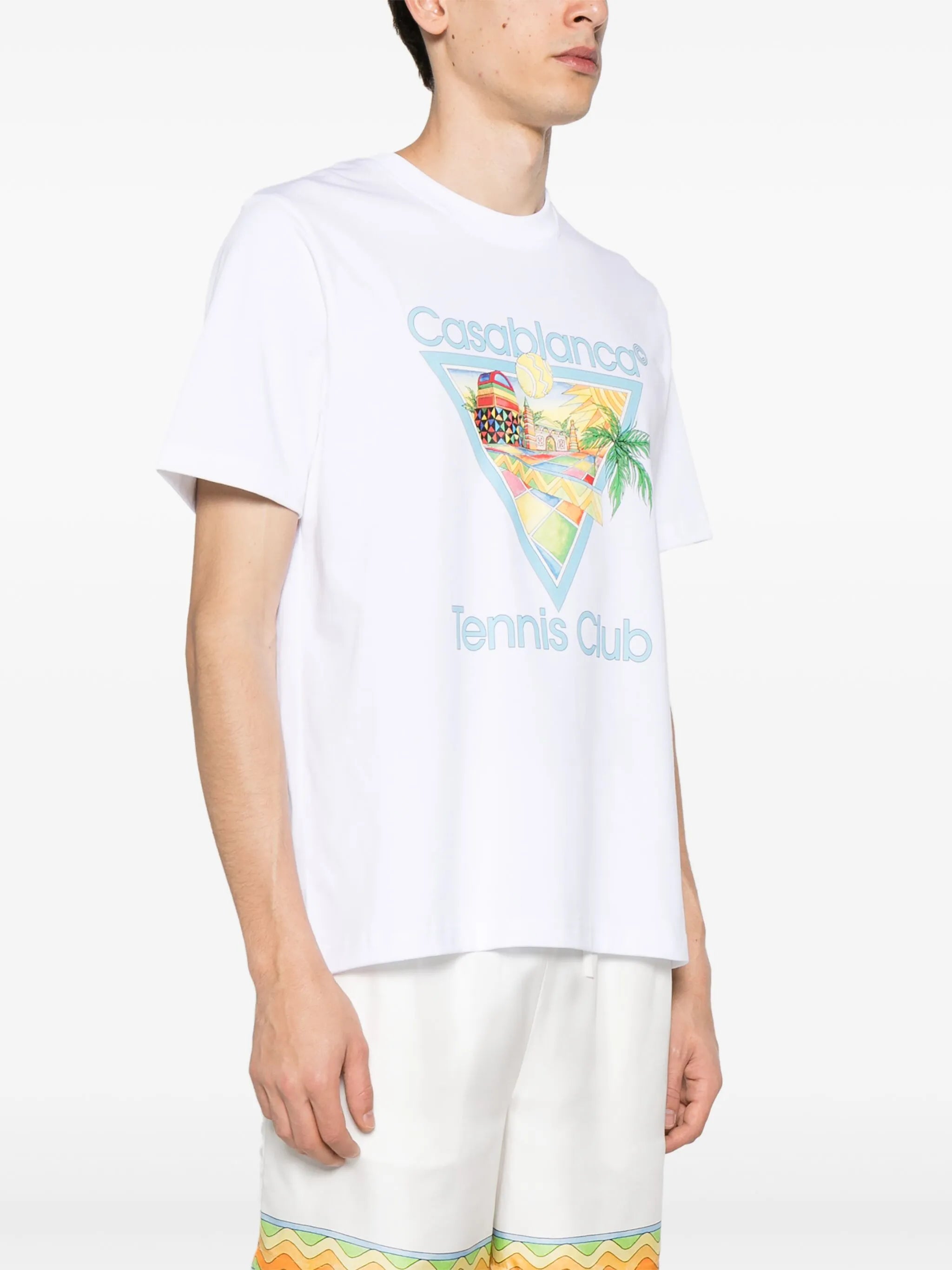 Afro Cubism Tennis Club cotton T-shirt
