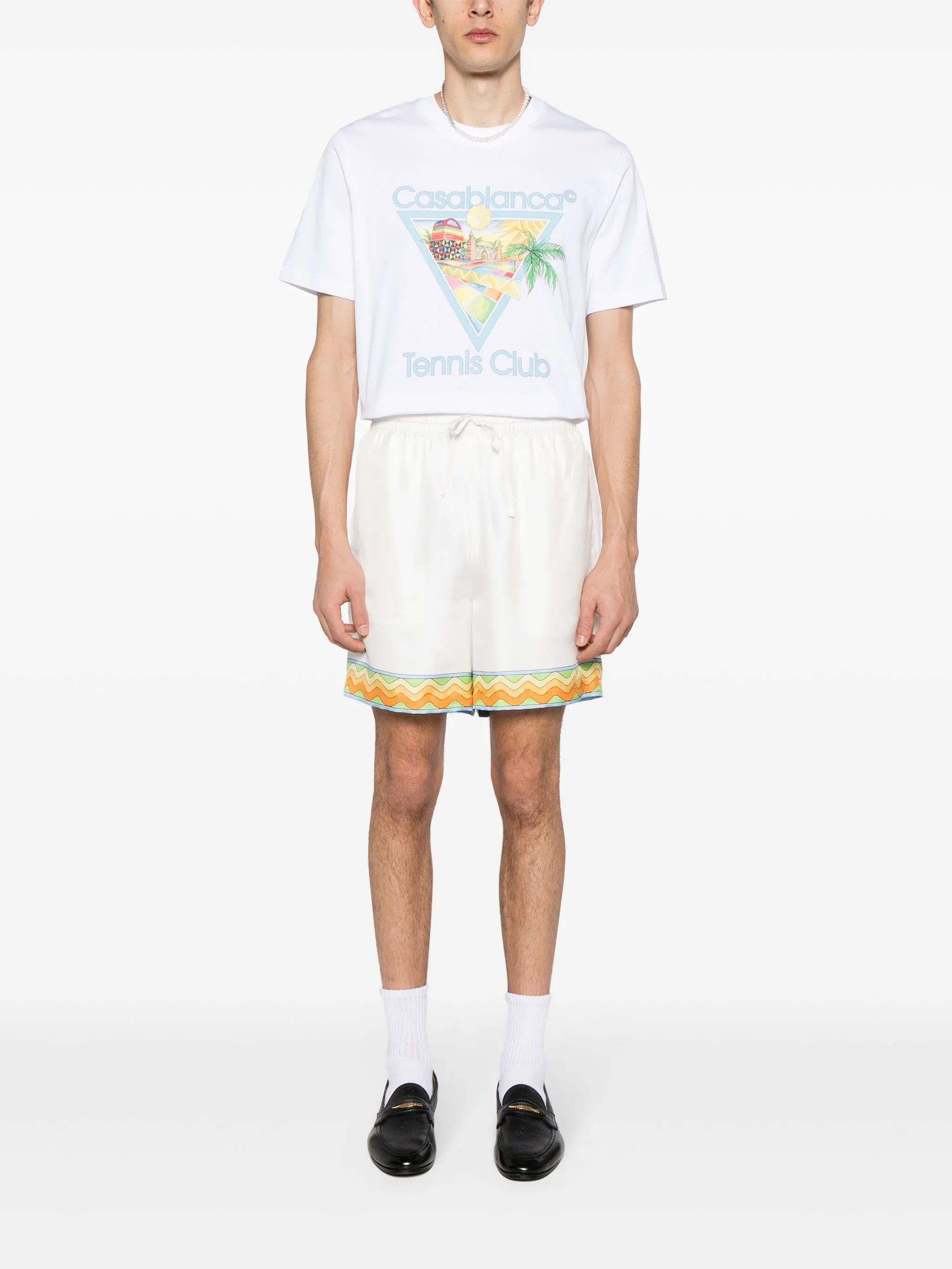 Afro Cubism Tennis Club cotton T-shirt