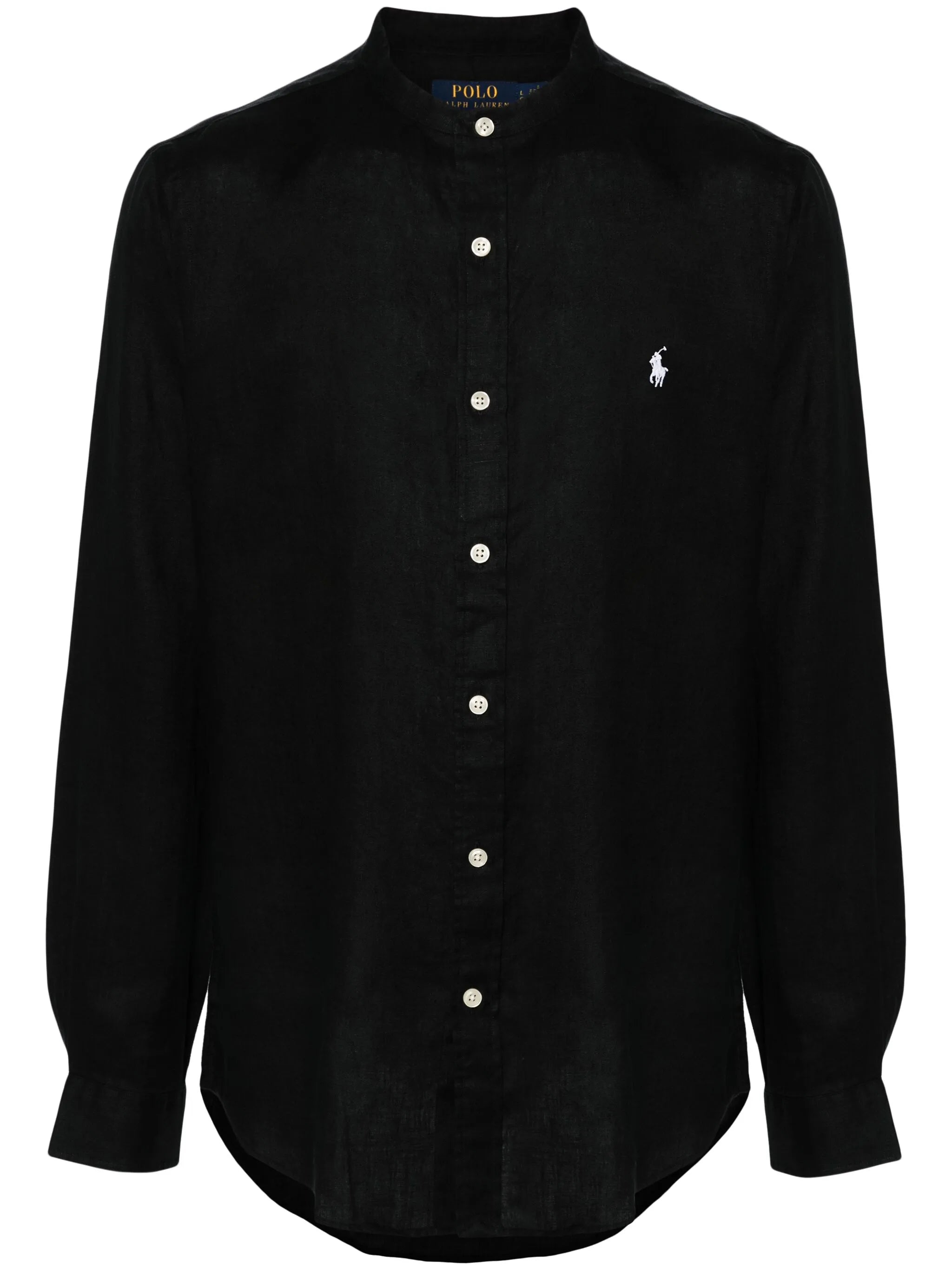 Polo Pony-motif linen shirt