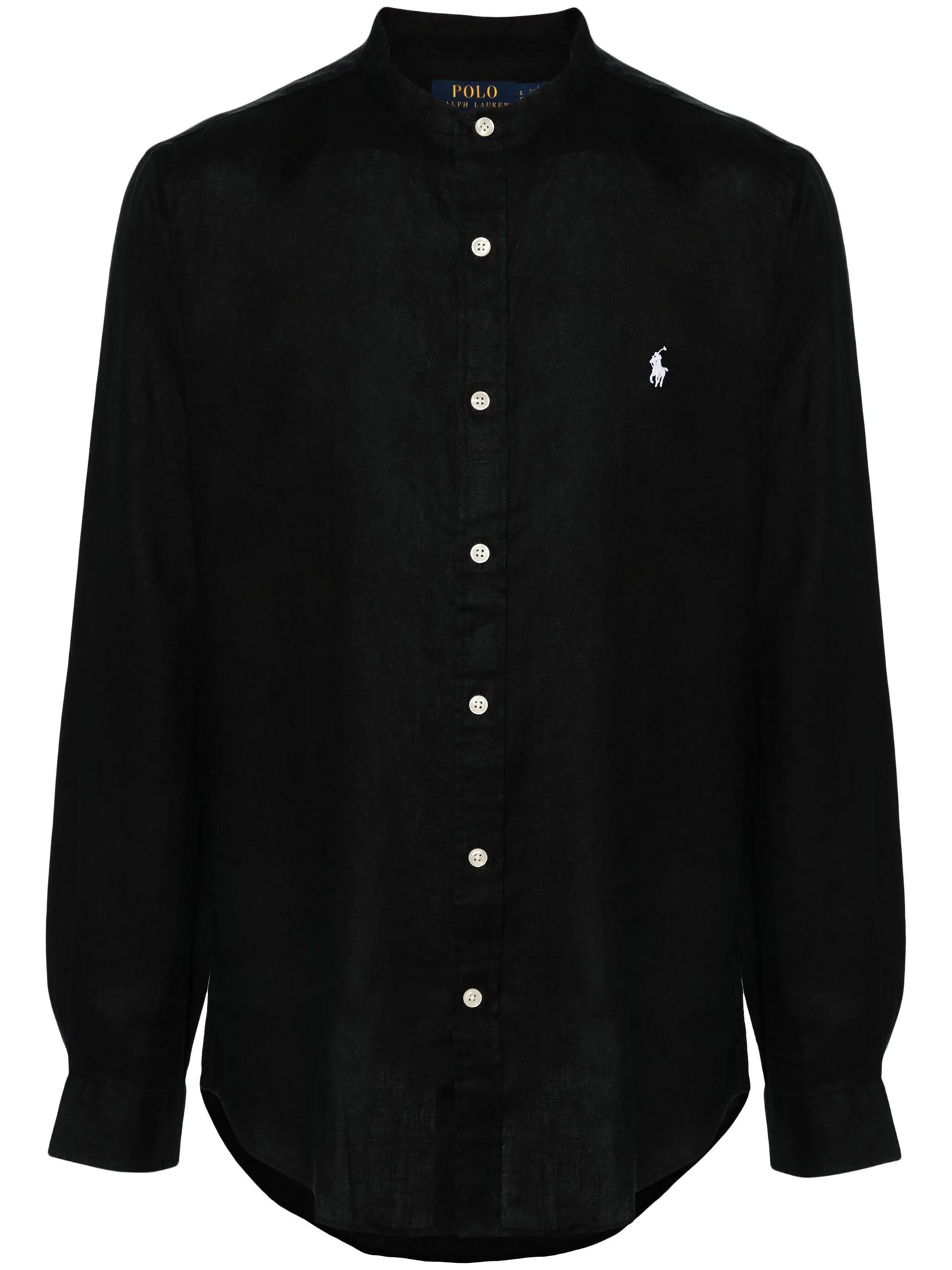 Polo Pony-motif linen shirt