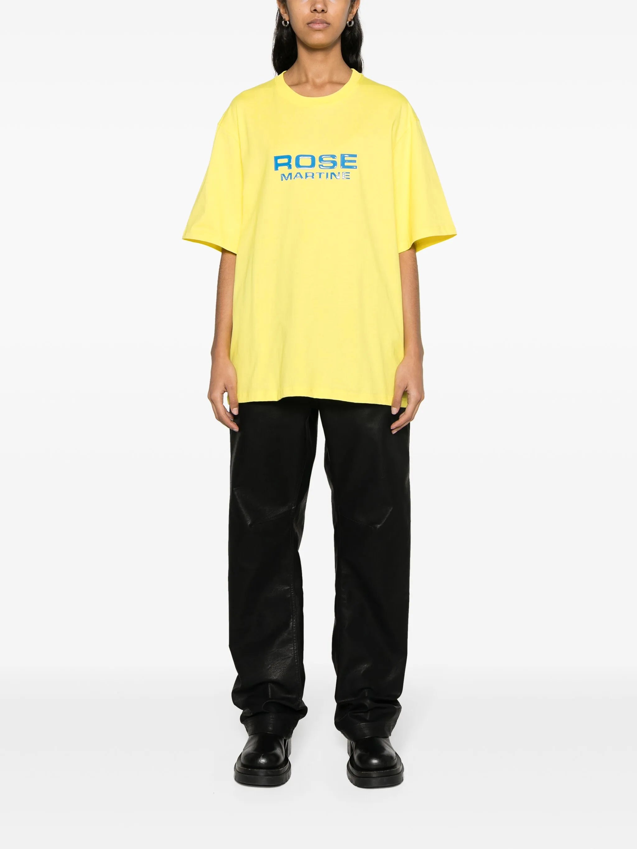 logo-print cotton T-shirt