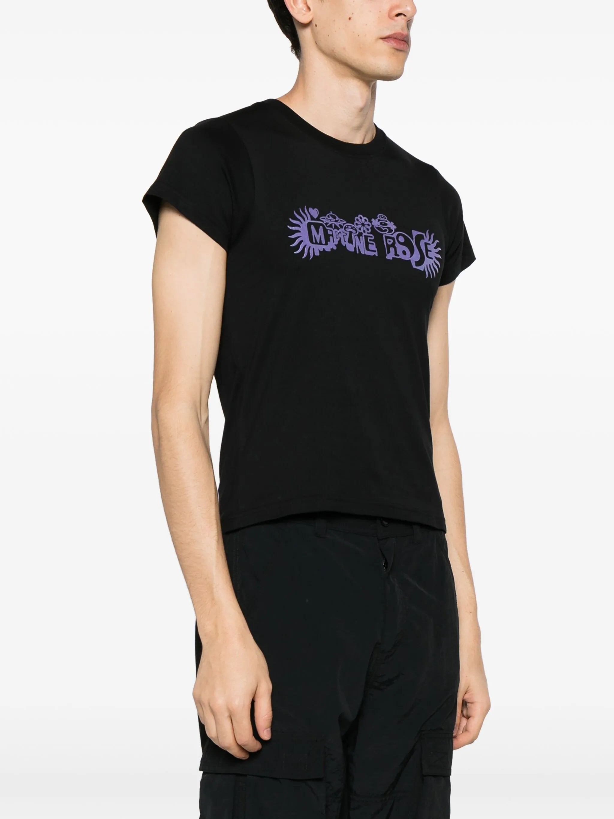 logo-print cotton T-shirt