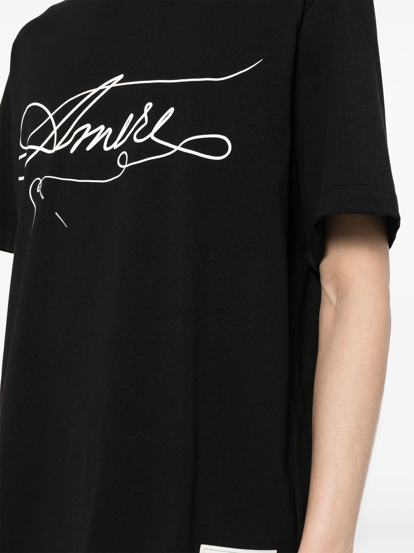 Stitch logo-print cotton T-shirt