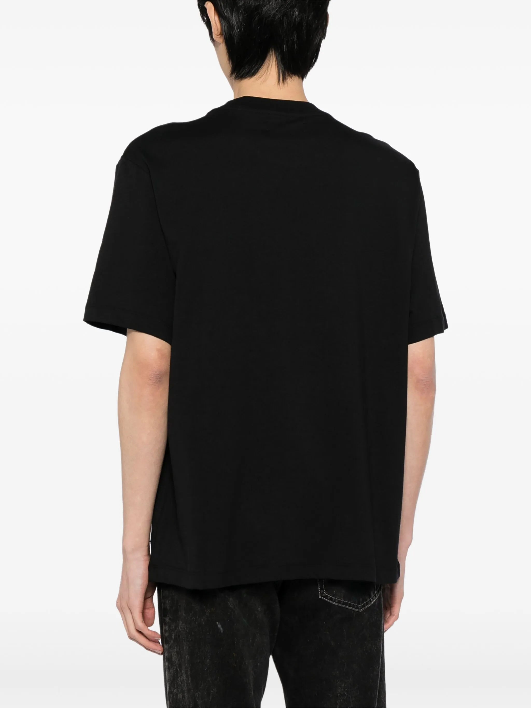 Stitch logo-print cotton T-shirt