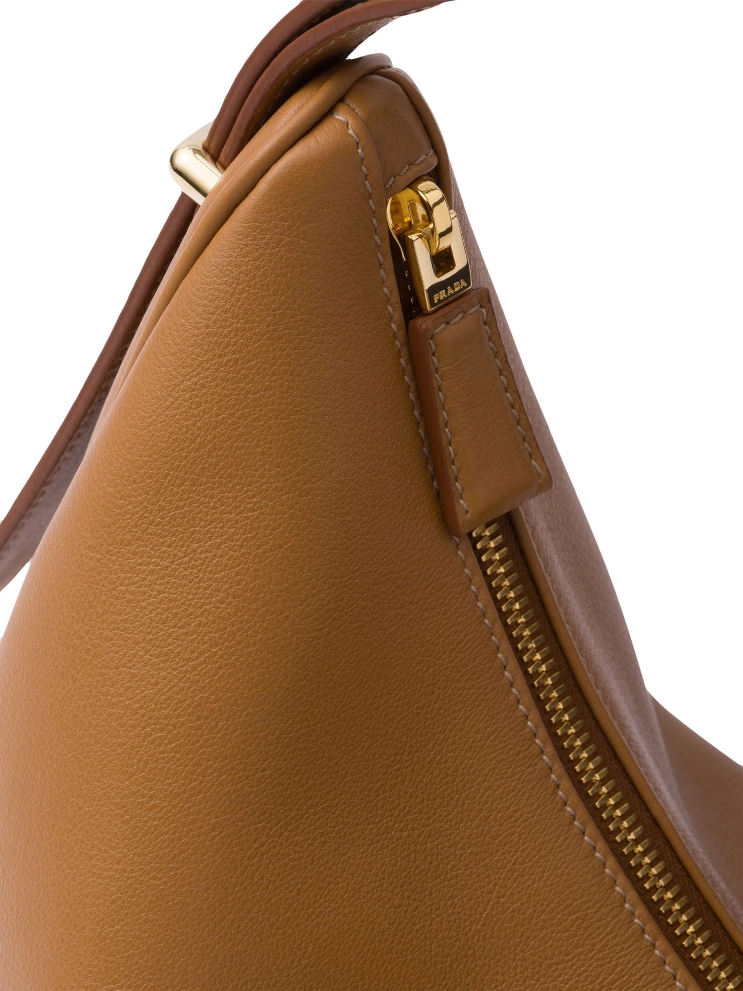 large Arqué leather shoulder bag