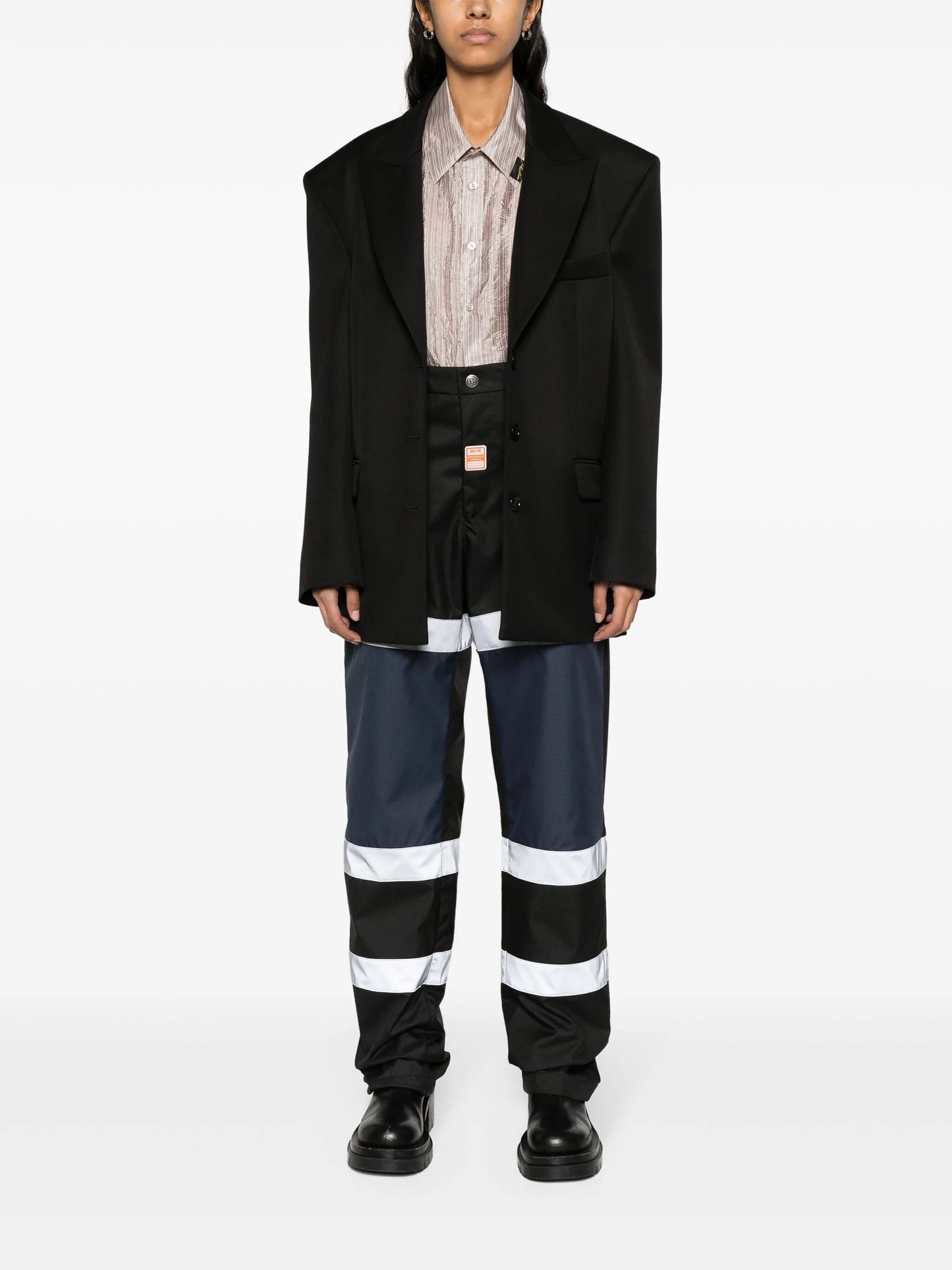 Safety straight-leg trousers