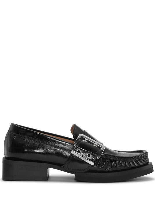 buckle-fastening loafers