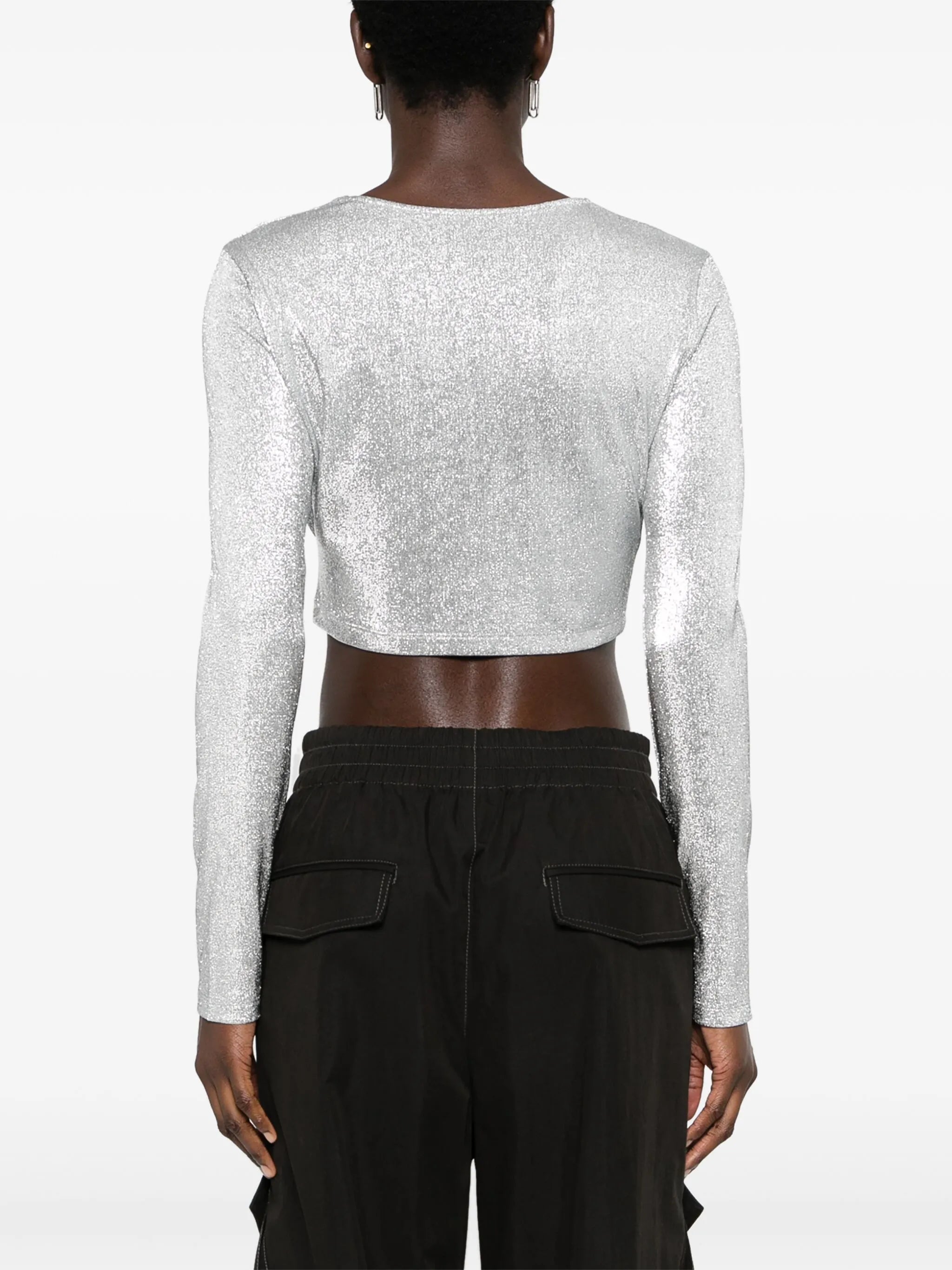 gem-logo cropped T-shirt