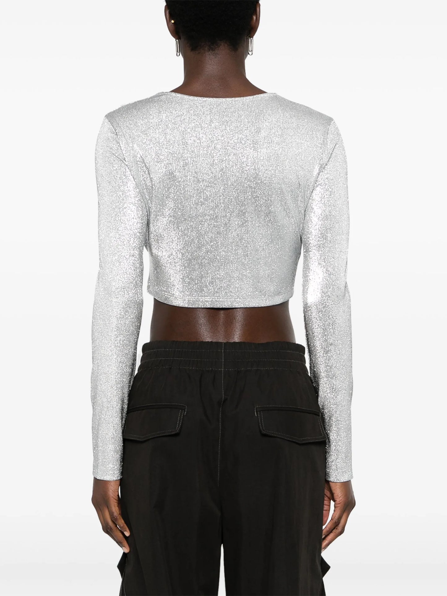 gem-logo cropped T-shirt