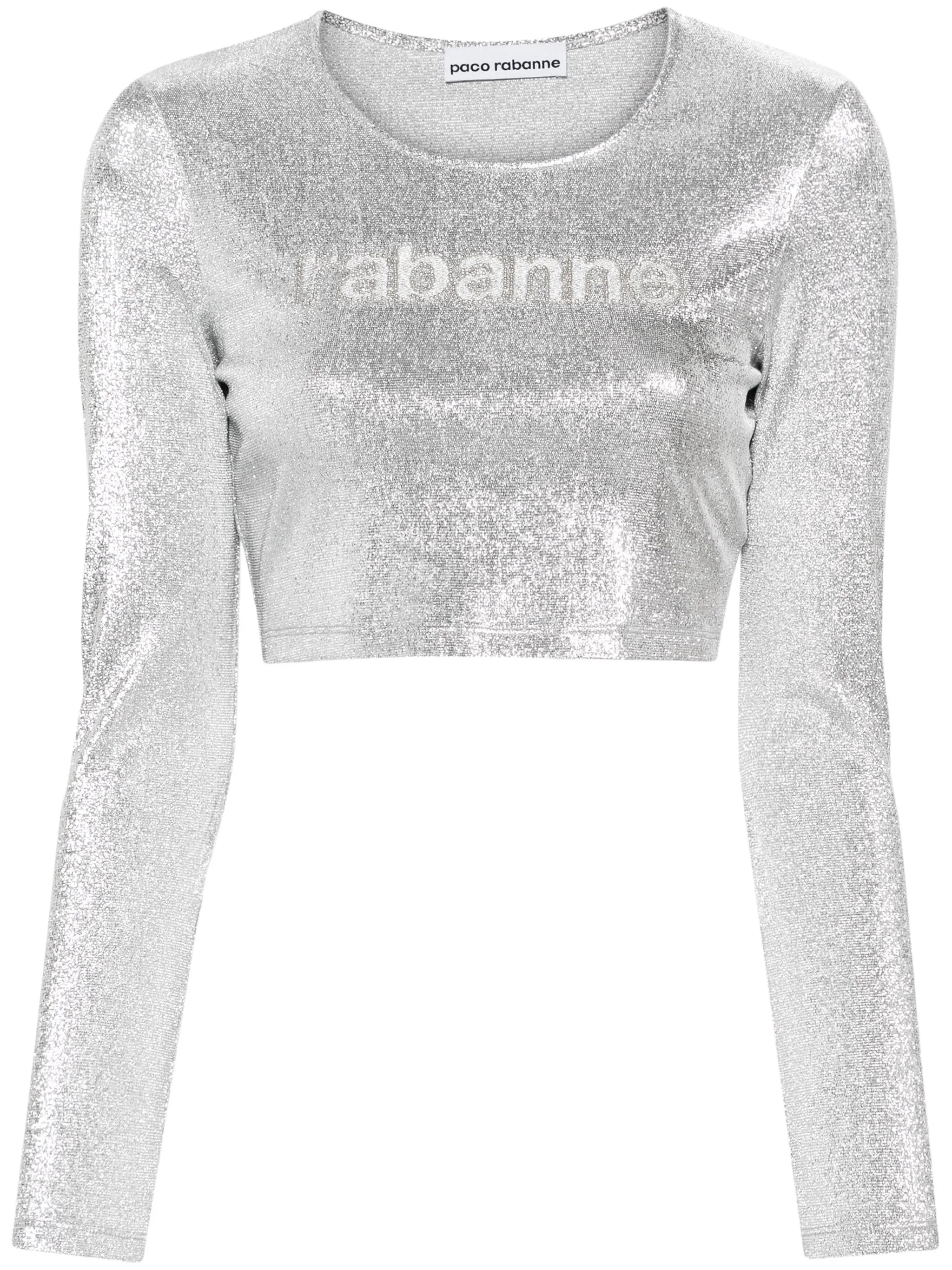 gem-logo cropped T-shirt