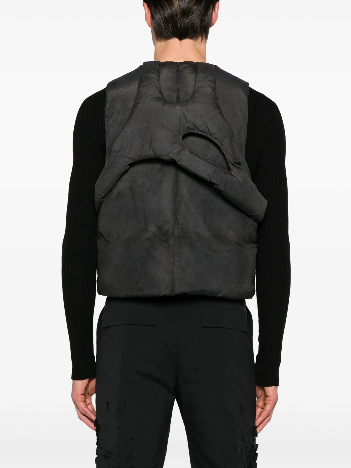 Diffusion panelled down gilet