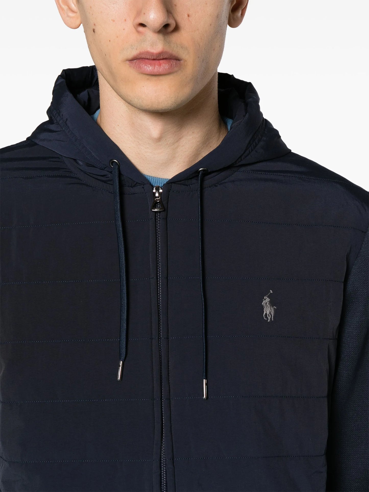 Aviator hooded jacket