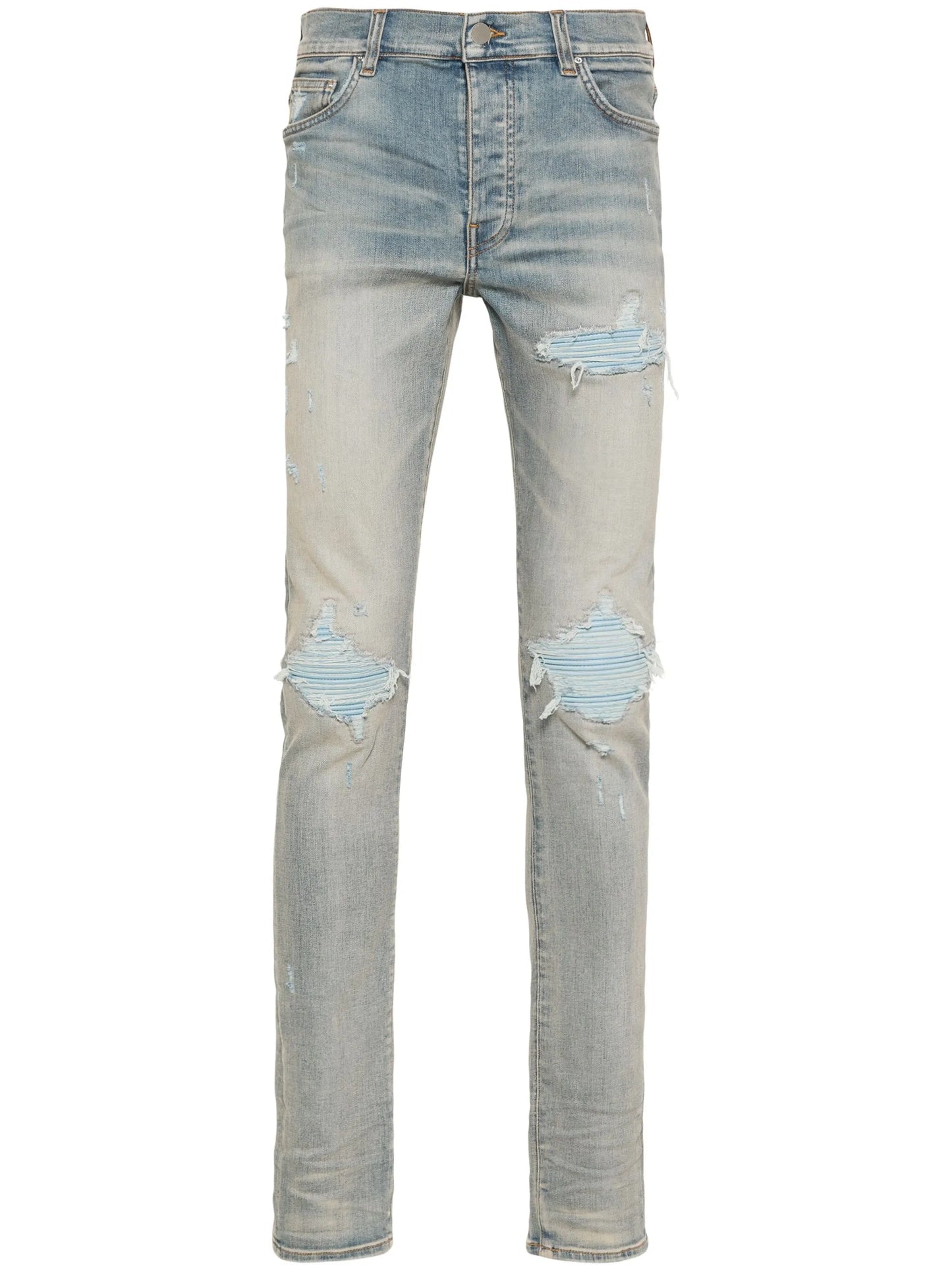 MX1 Suede skinny jeans