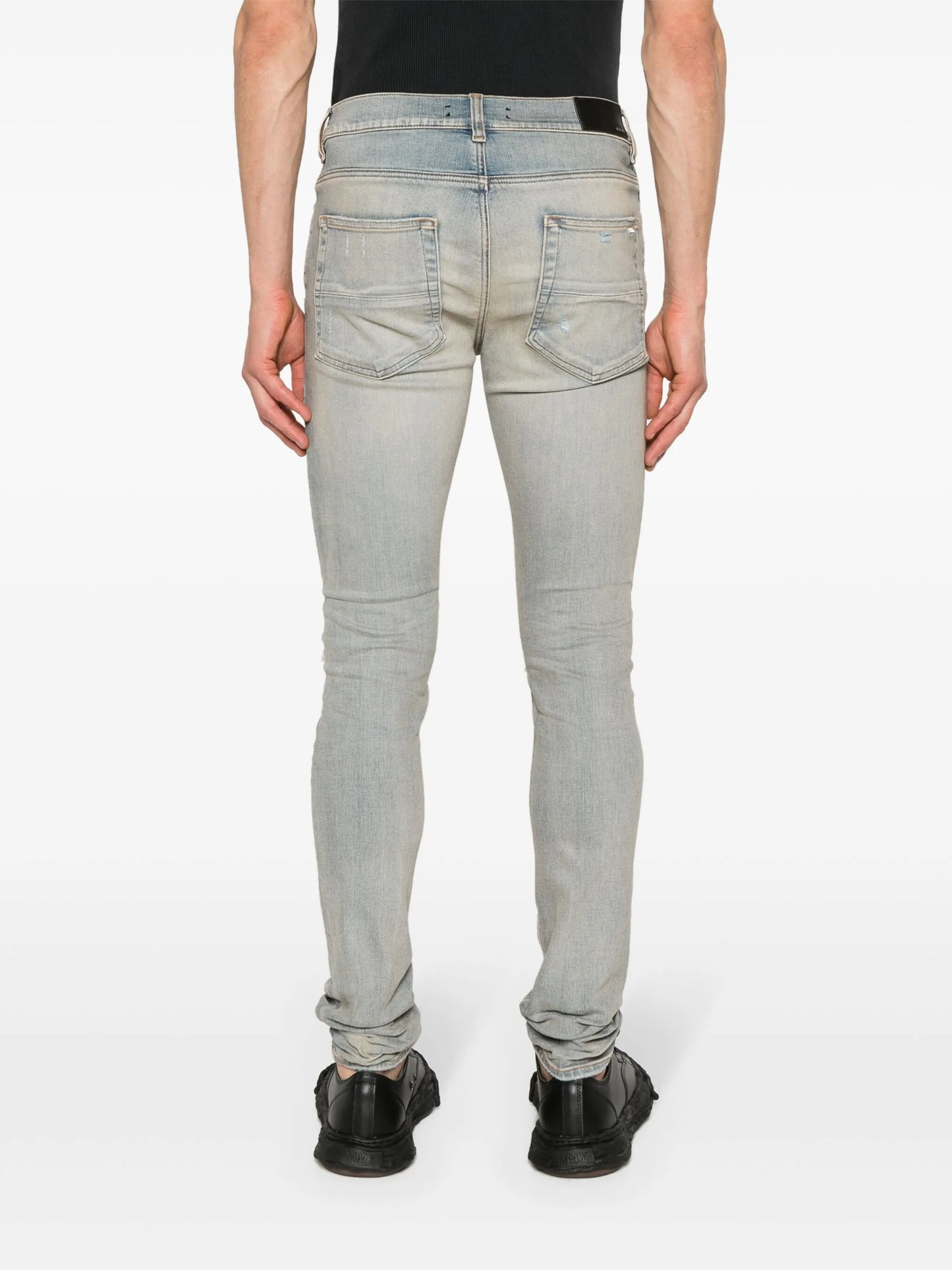 MX1 Suede skinny jeans