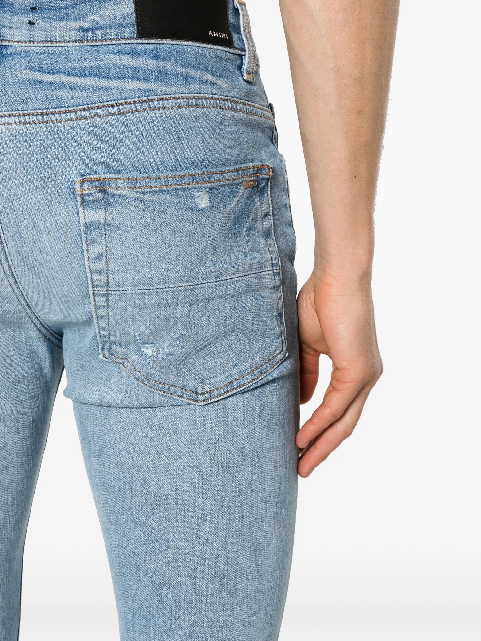 Stack skinny jeans
