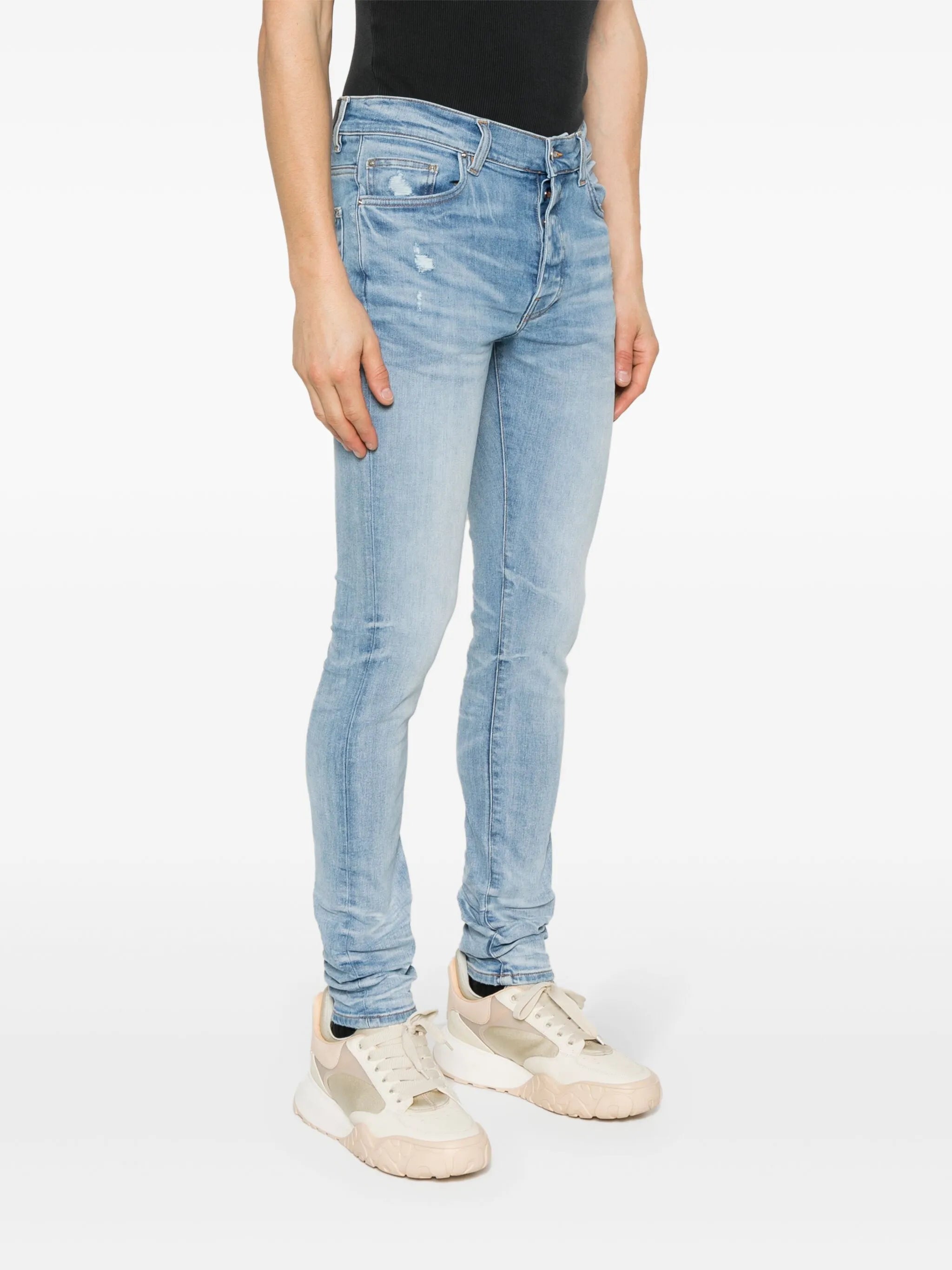 Stack skinny jeans
