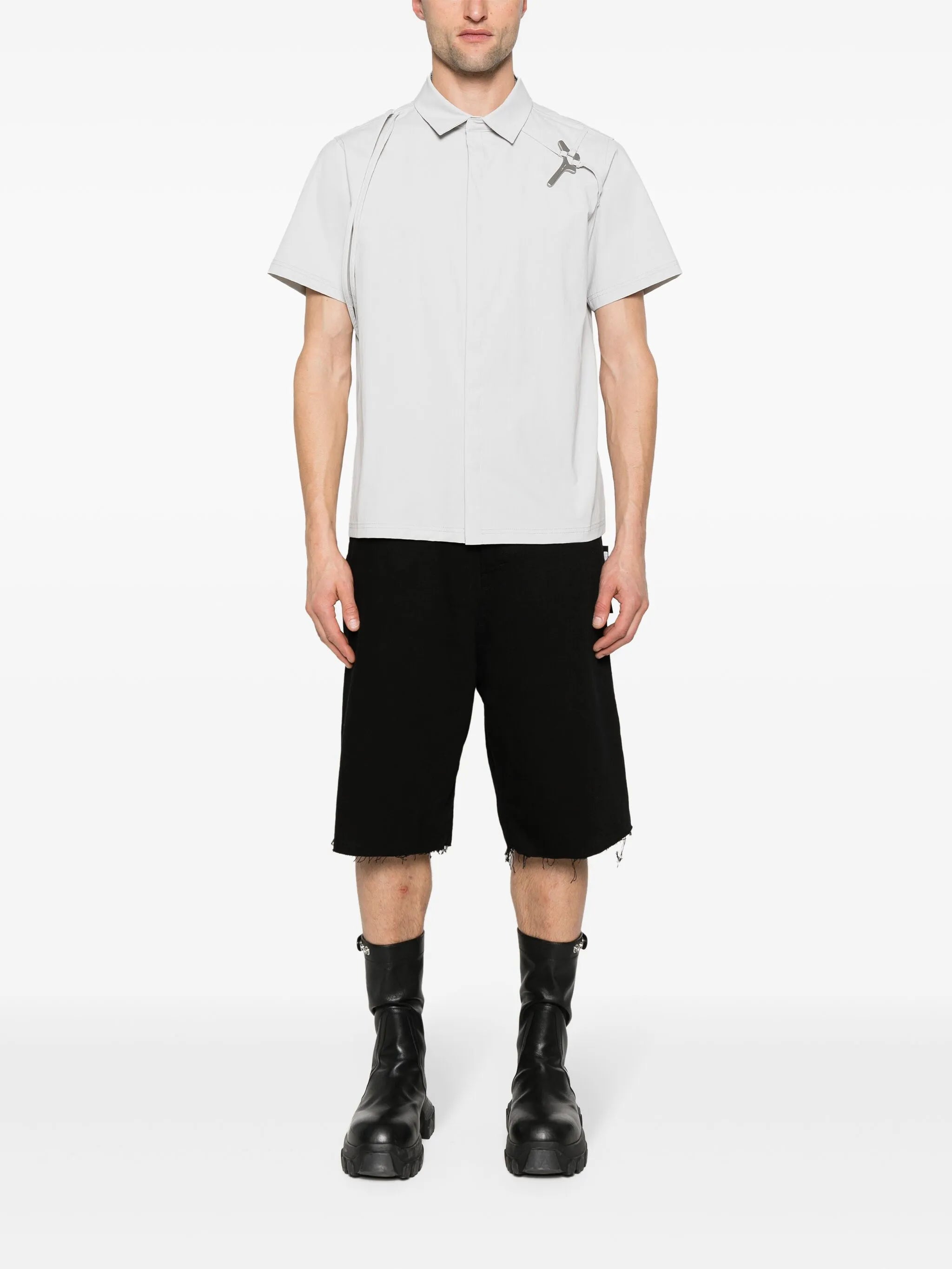 hardware-detailed shirt