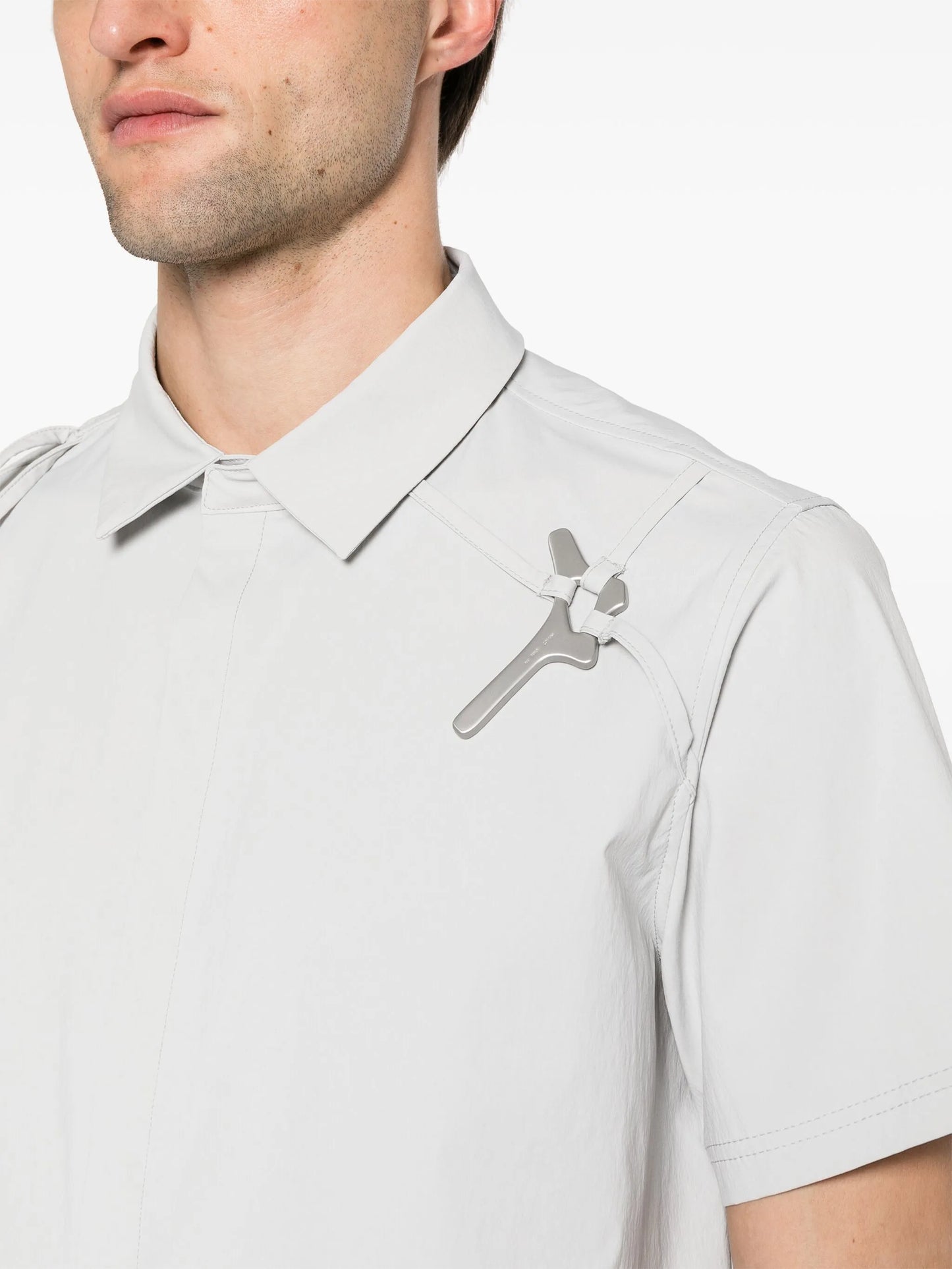 hardware-detailed shirt