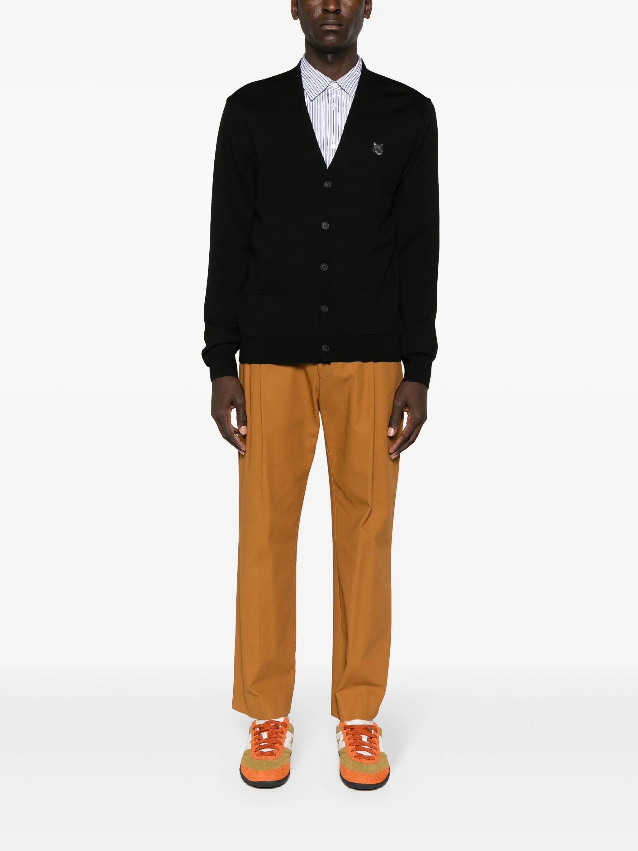 Chillax Fox wool cardigan