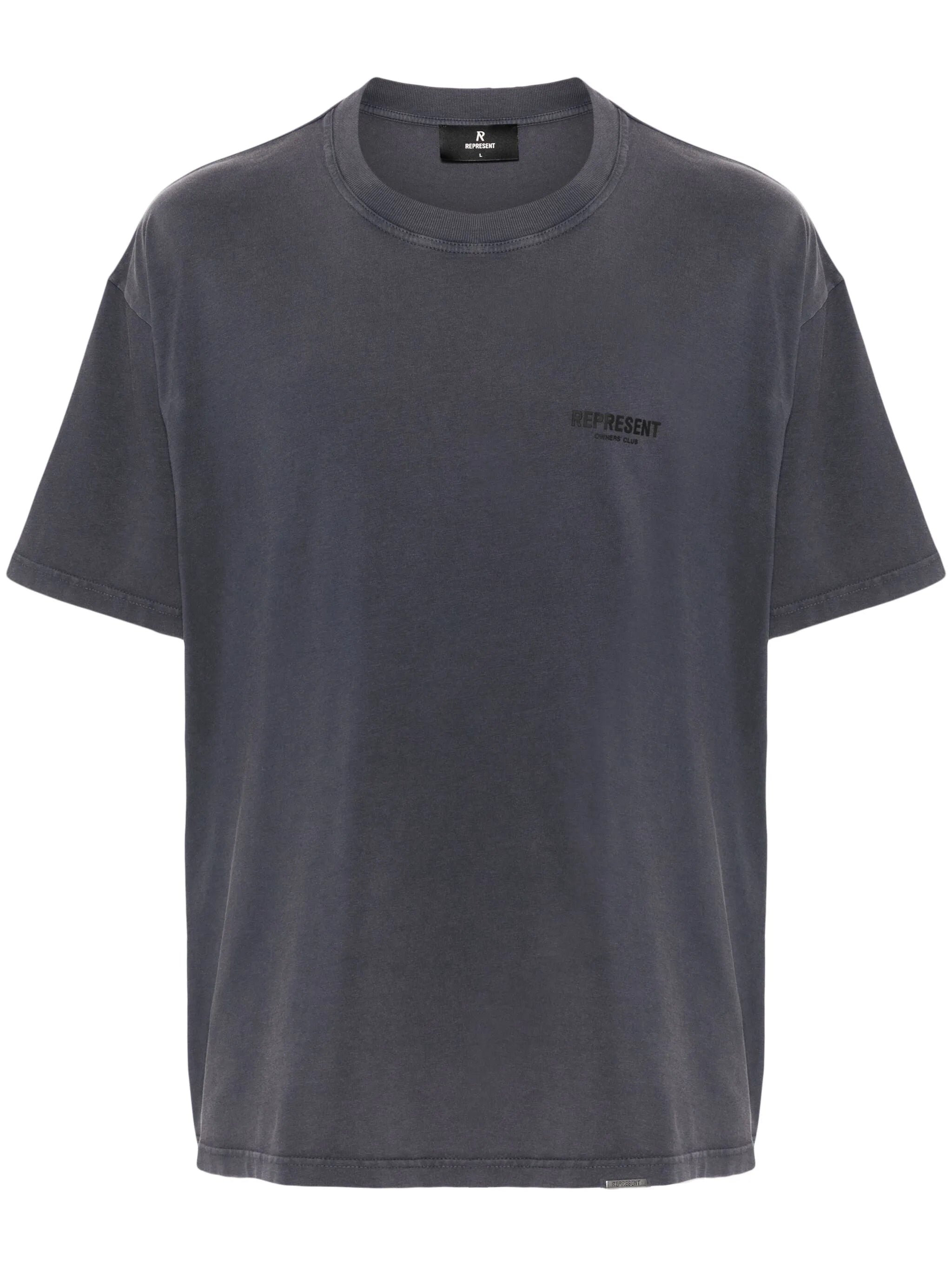 logo-print cotton T-shirt