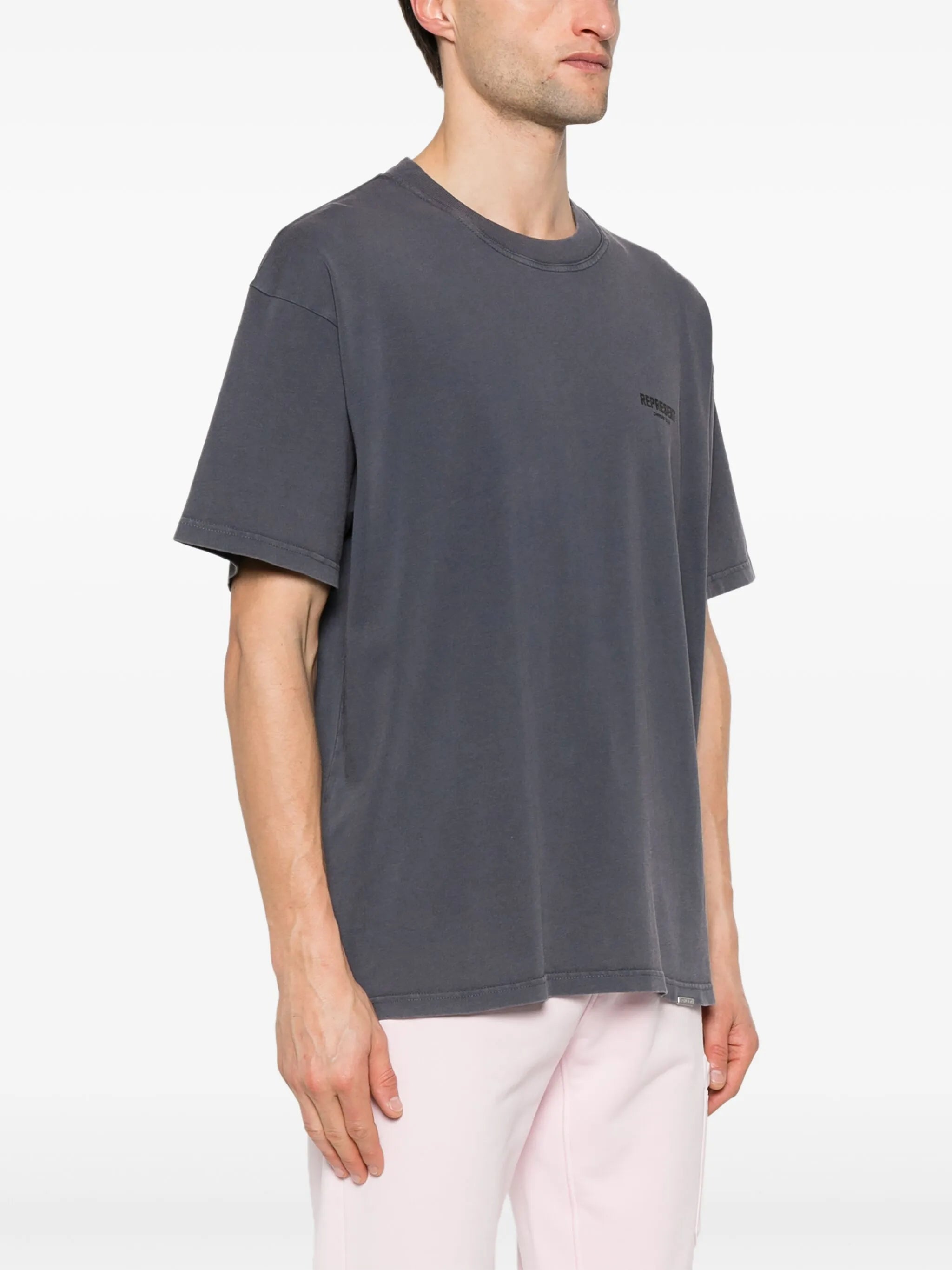 logo-print cotton T-shirt