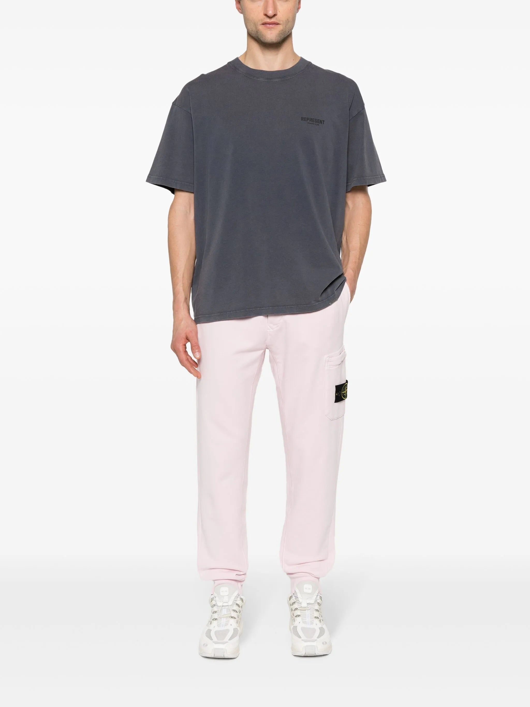 logo-print cotton T-shirt